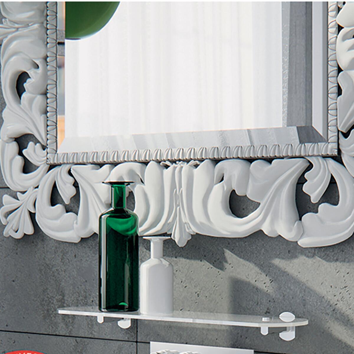 Mensola per bagno in zama EDERA PLUS L 53.3 x P 14 x H 5.4 cm - 3
