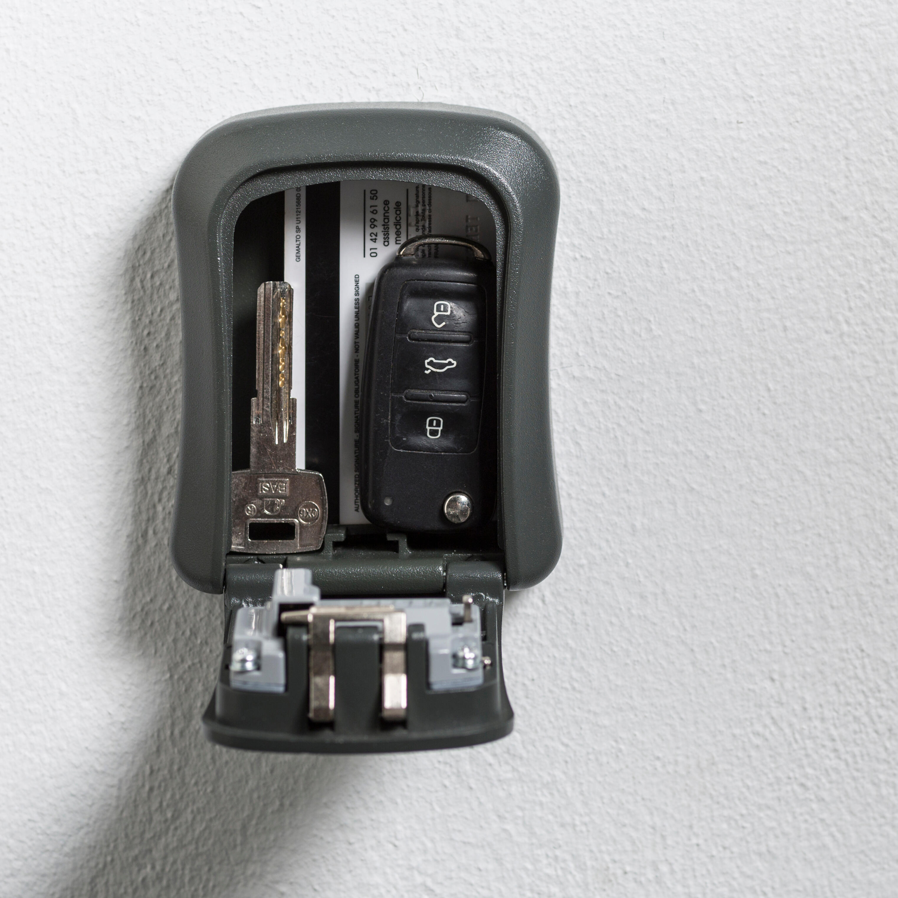 Boîte à clé sécurisée STANDERS Minisafe à fixer, H.11.6 x l.9.6 x P.4 cm - 6