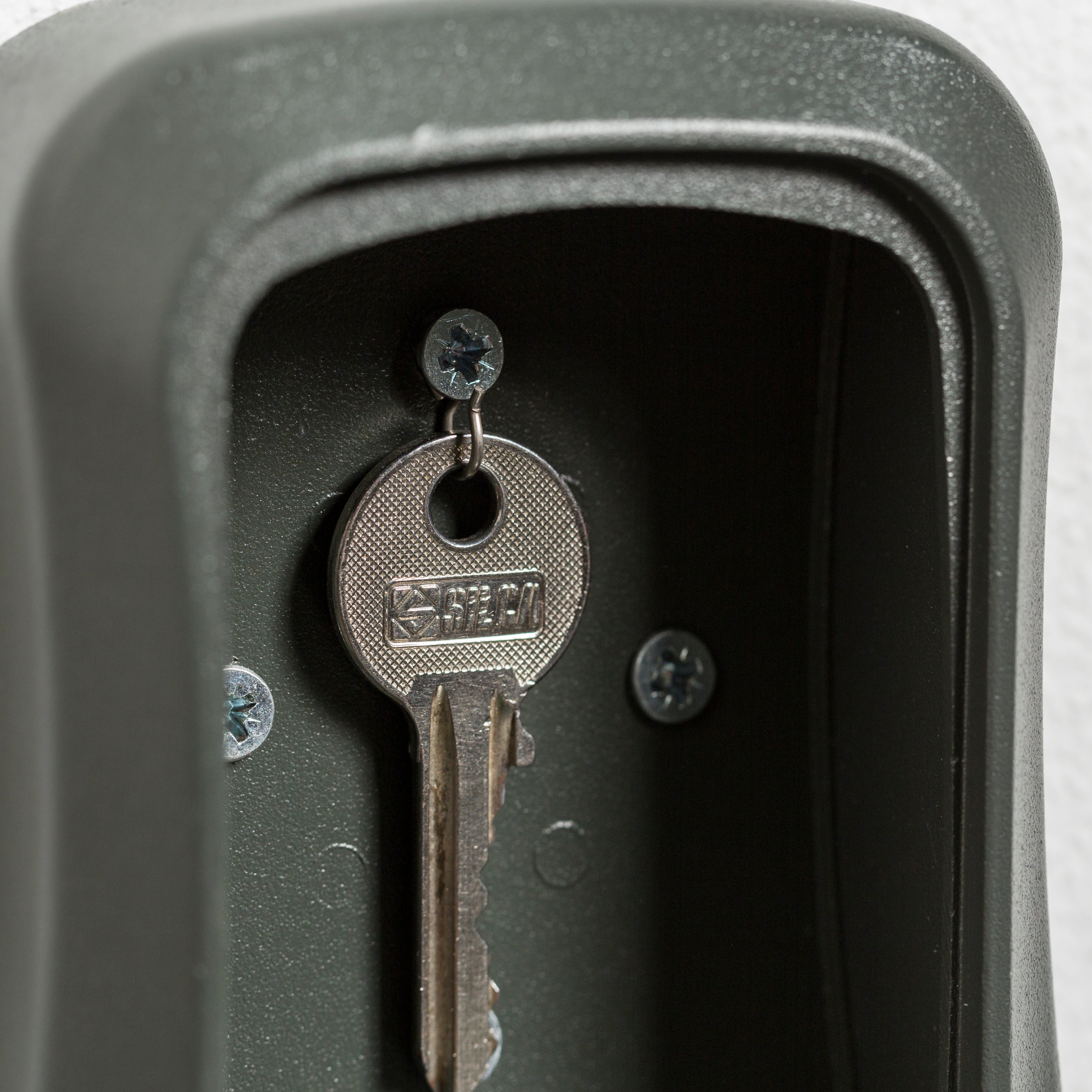 Boîte à clé sécurisée STANDERS Minisafe à fixer, H.11.6 x l.9.6 x P.4 cm - 8