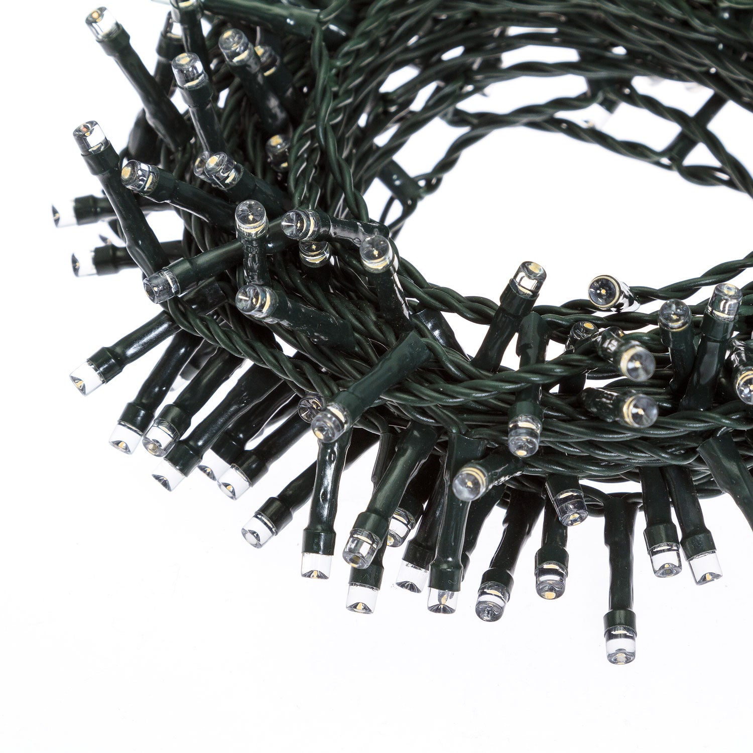Filo di luci di natale 600 lampadine LED multicolore 24.5 m programmabile - 5