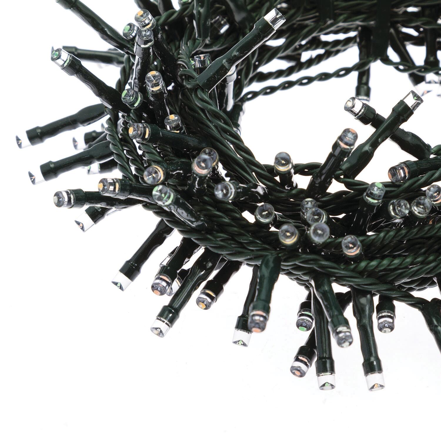 Filo di luci di natale 450 lampadine LED multicolore 18.5 m programmabile - 2