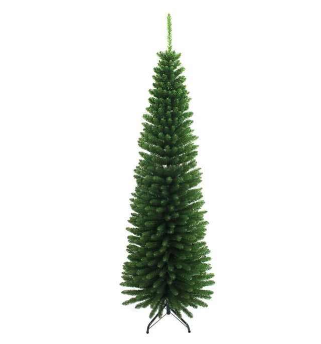 Albero di Natale Toscana slim verde H 210 cm x ø 75 cm
