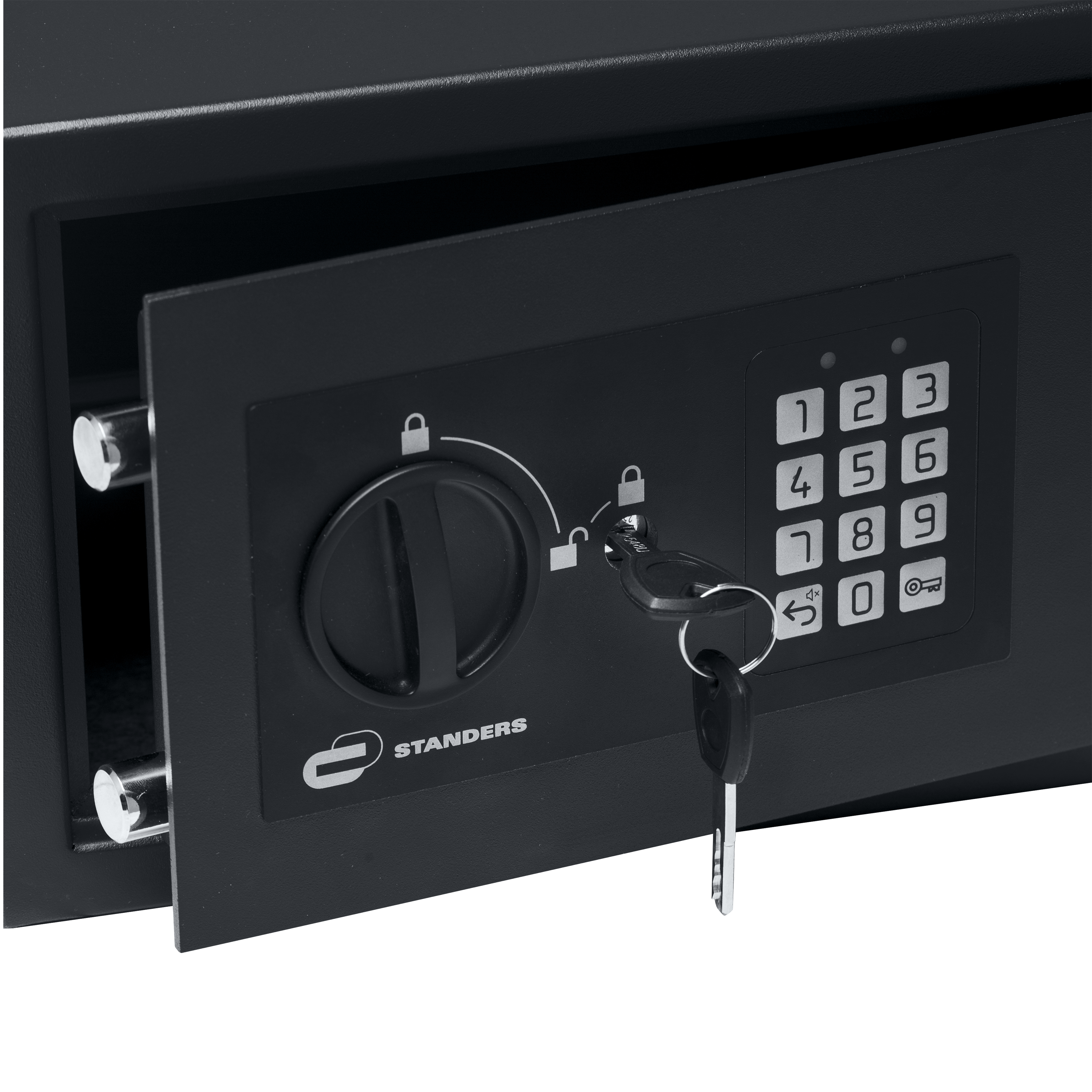 Coffre-fort à code STANDERS Sft-35enl2-30d H.20 x l.43 x P.30 cm, 20L - 7