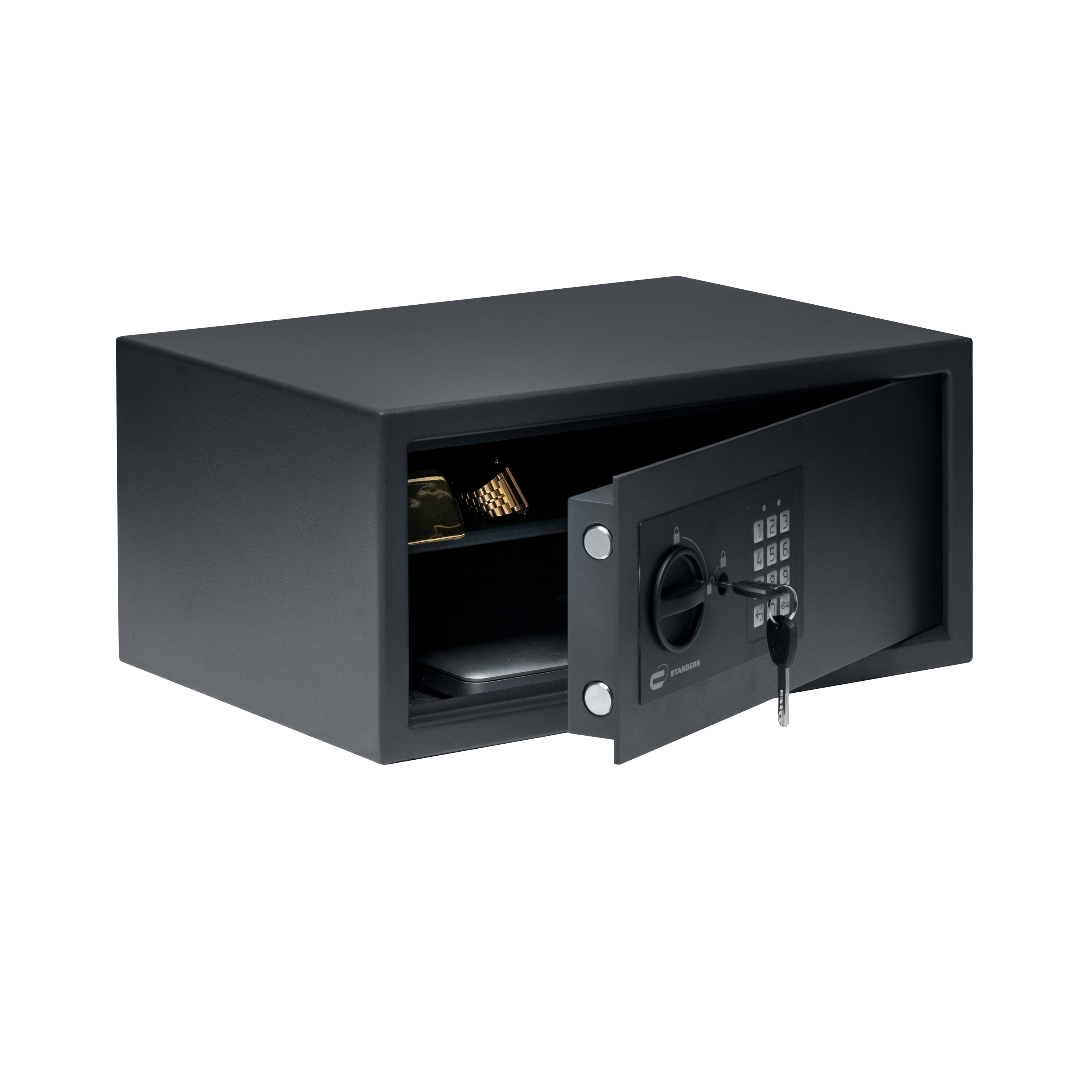 Coffre-fort à code STANDERS Sft-35enl2-30d H.20 x l.43 x P.30 cm, 20L - 3