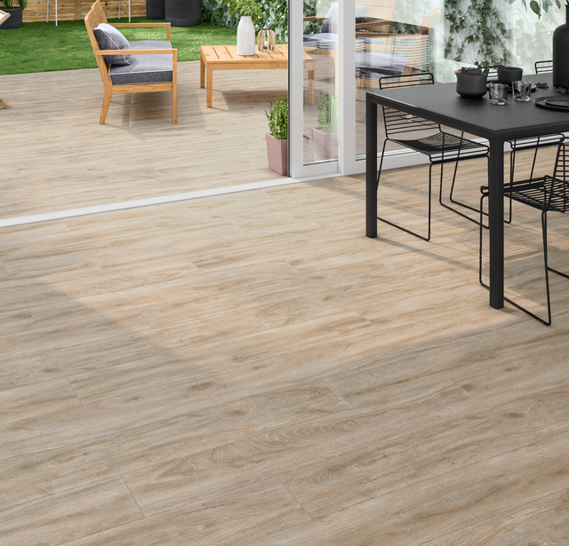 Carrelage sol intérieur effet bois naturel Living l.20 x L.120 cm ARTENS