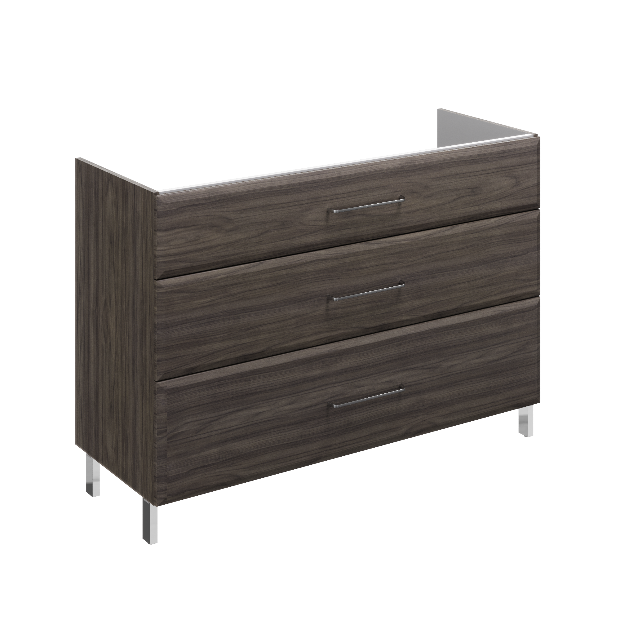 Mueble de baño con lavabo opale2 roble 120x45 cm