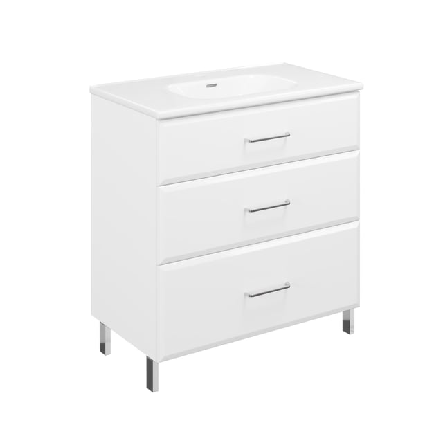 Mueble de baño Opale2 blanco 79.5x45.2 cm (lavabo no incluido)