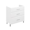 Meuble sous-vasque 3t l.80 x H.84 x P.45.2 cm effet noyer Opale