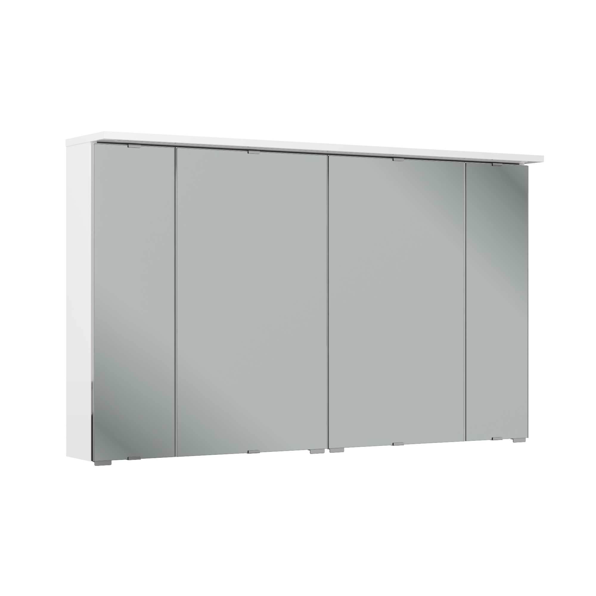Armario de baño con luz opale2 blanco 120x71.6x15.5 cm