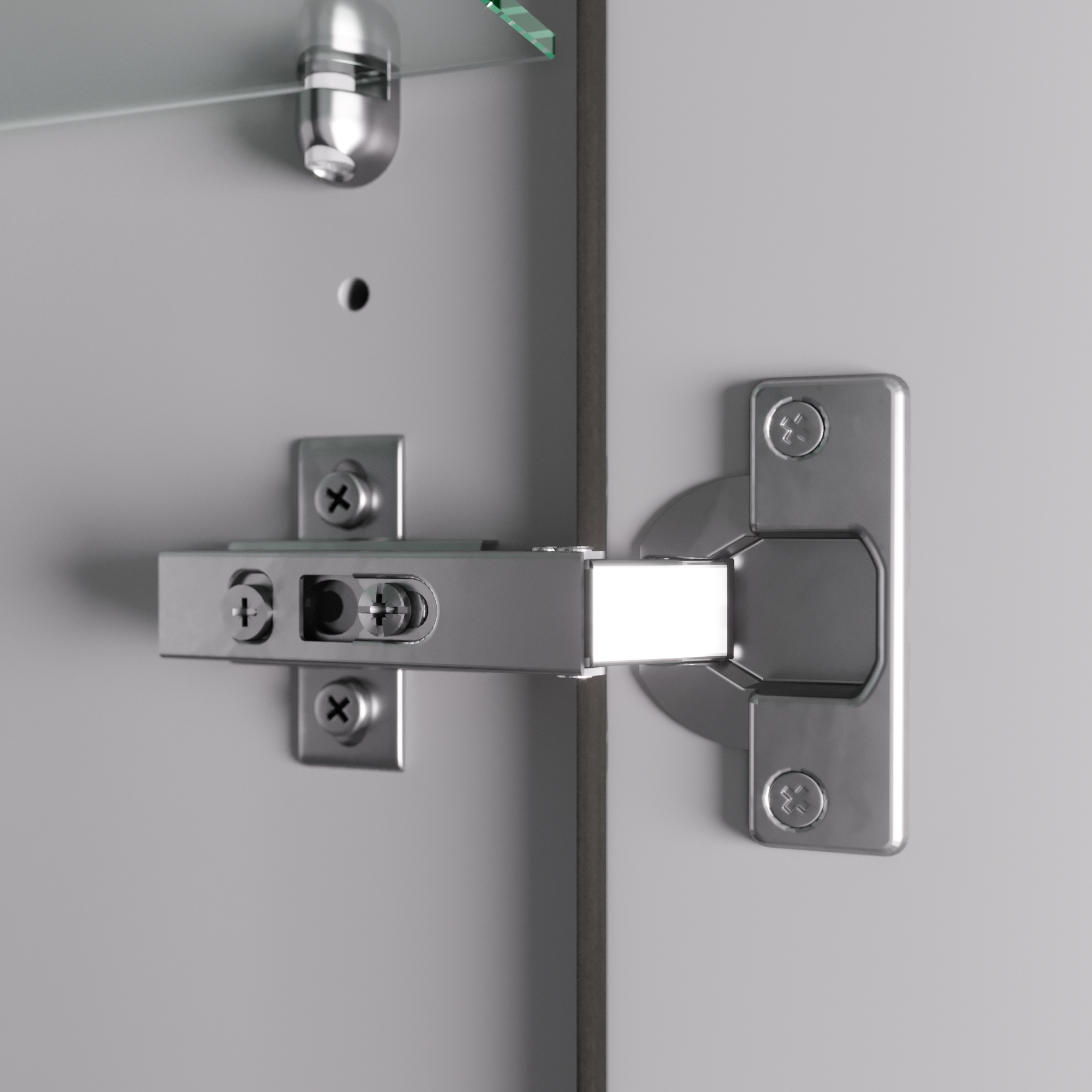 Colonne 2p/1t l.35 x H.170 x P.35.5 cm blanc Opale - 7