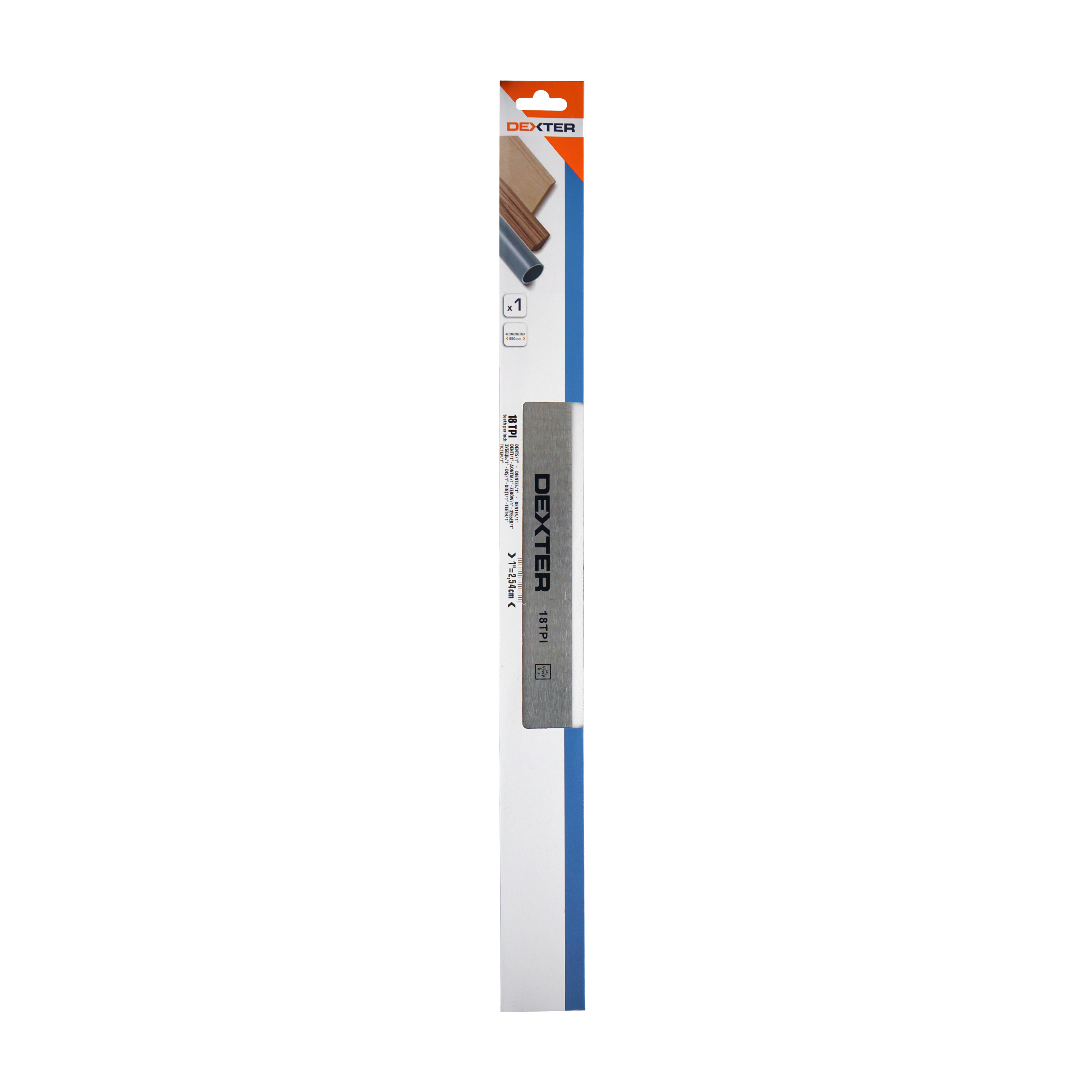 Brzeszczot do tworzyw sztucznych 550 mm Dexter