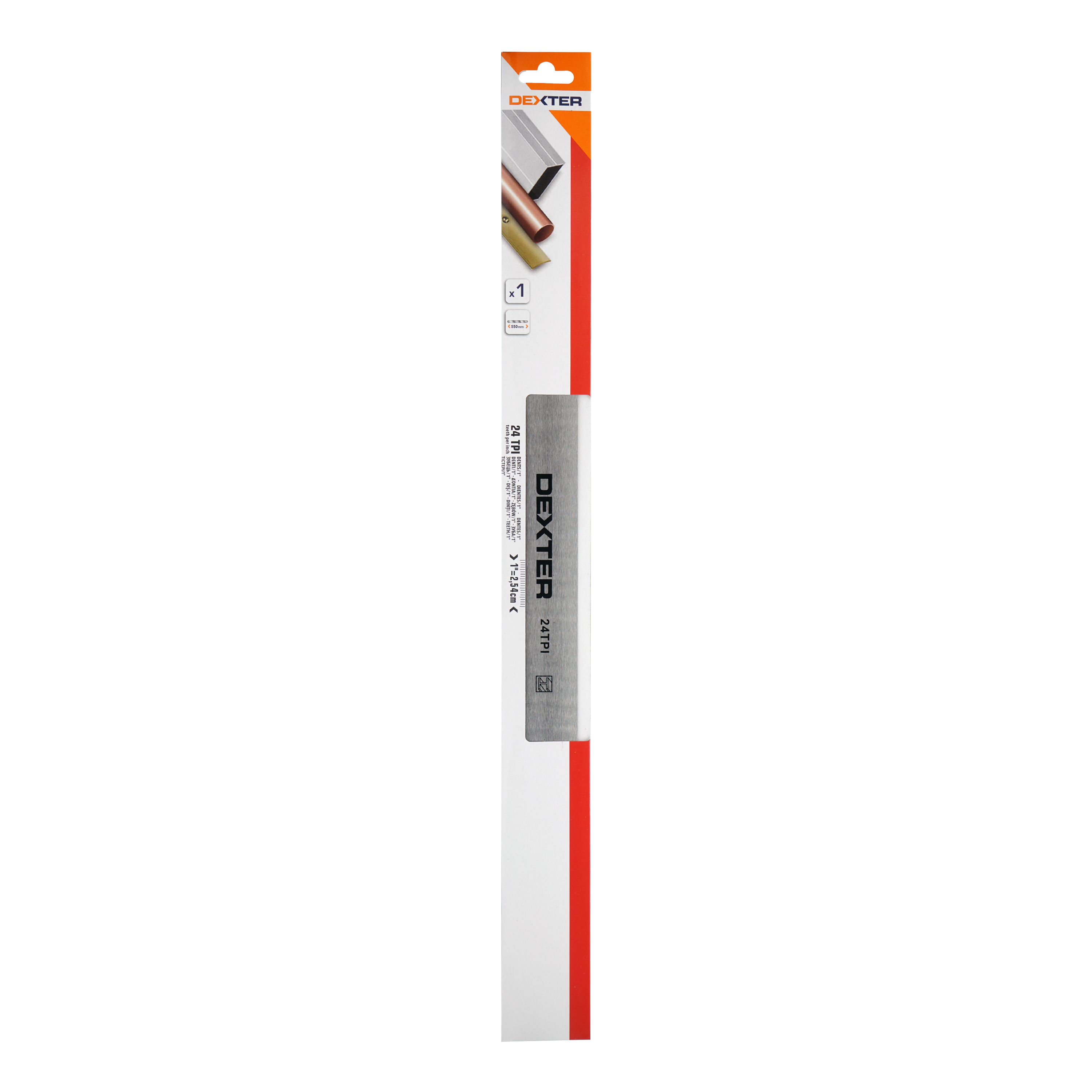 Brzeszczot do metali miękkich 550 mm Dexter