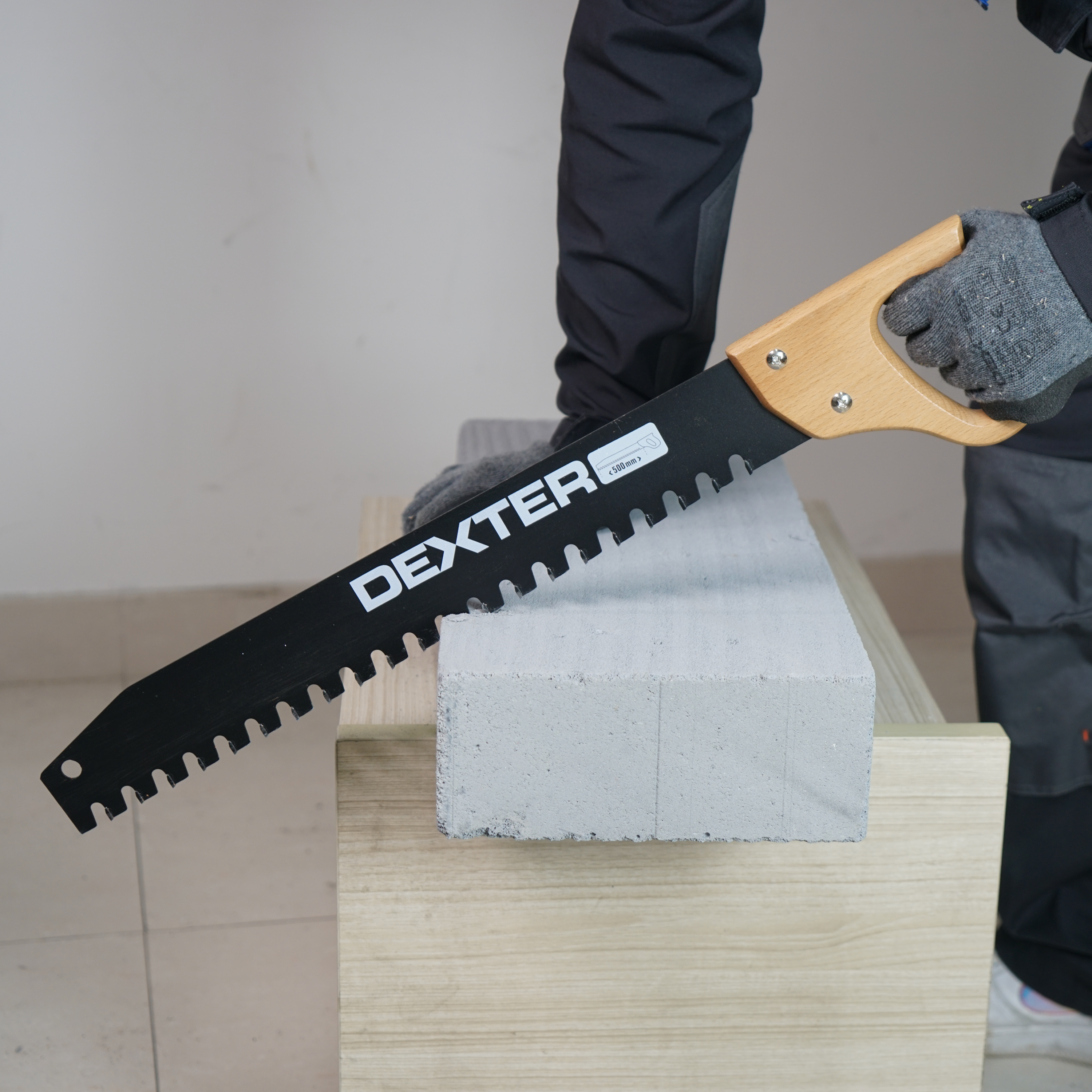 Piła do materiałów budowlanych 500 mm Dexter - 2