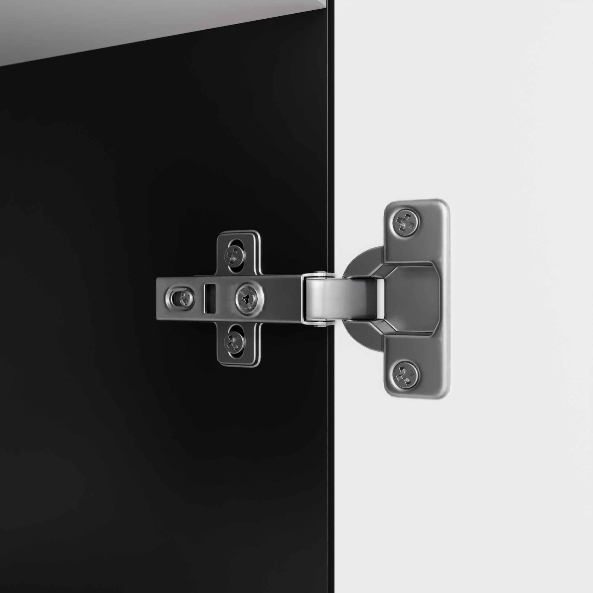 Colonne 2p l.35 x H.160 x P.36.5 cm noir mat Perla - 4