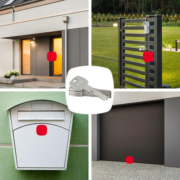 Cylindre transit à clé unique - 3