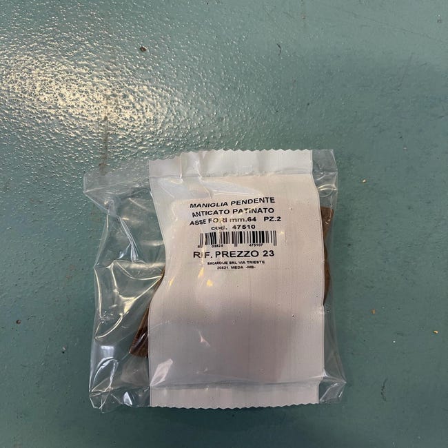 Mokife Gancio Appendiabiti Da Muro 10 Bronzo Anticato Ganci