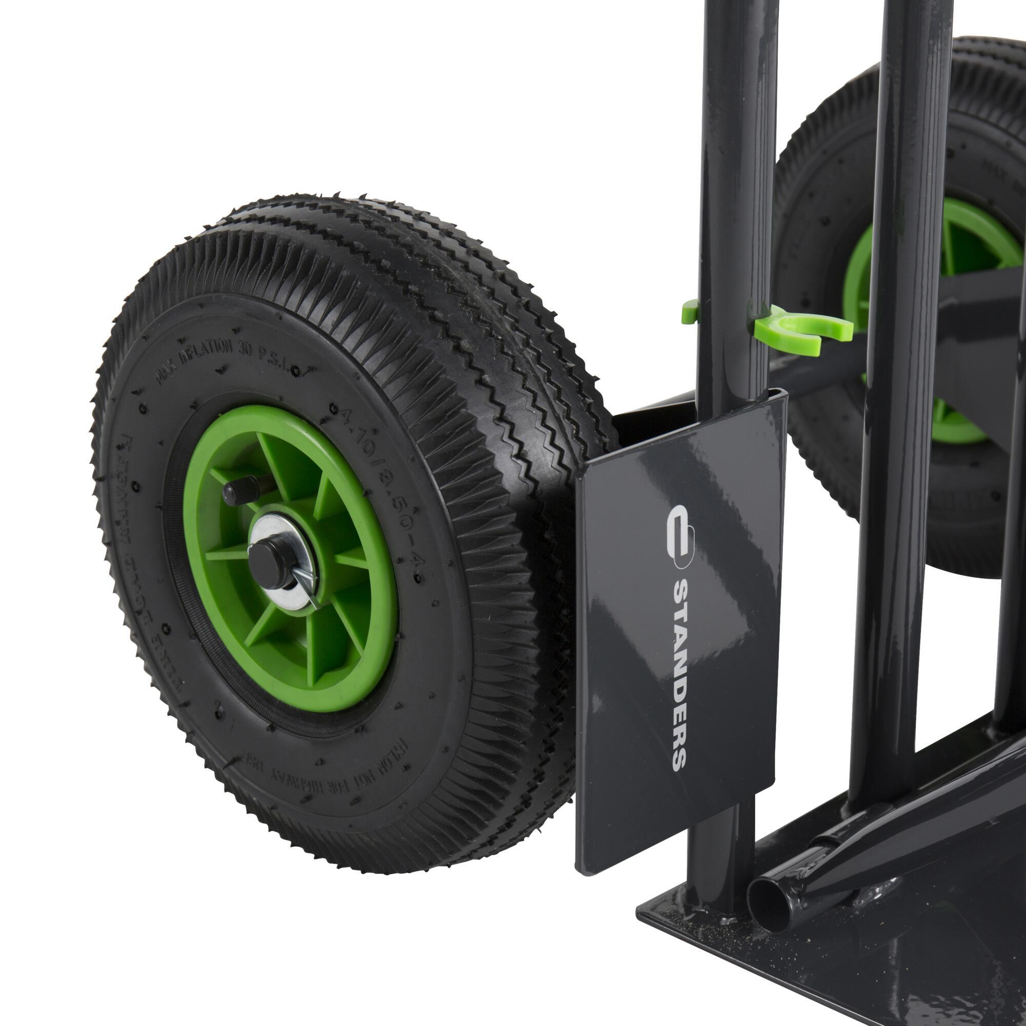 Carretilla rígida  ruedas inflable  200 kg de carga máx. STANDERS - 12