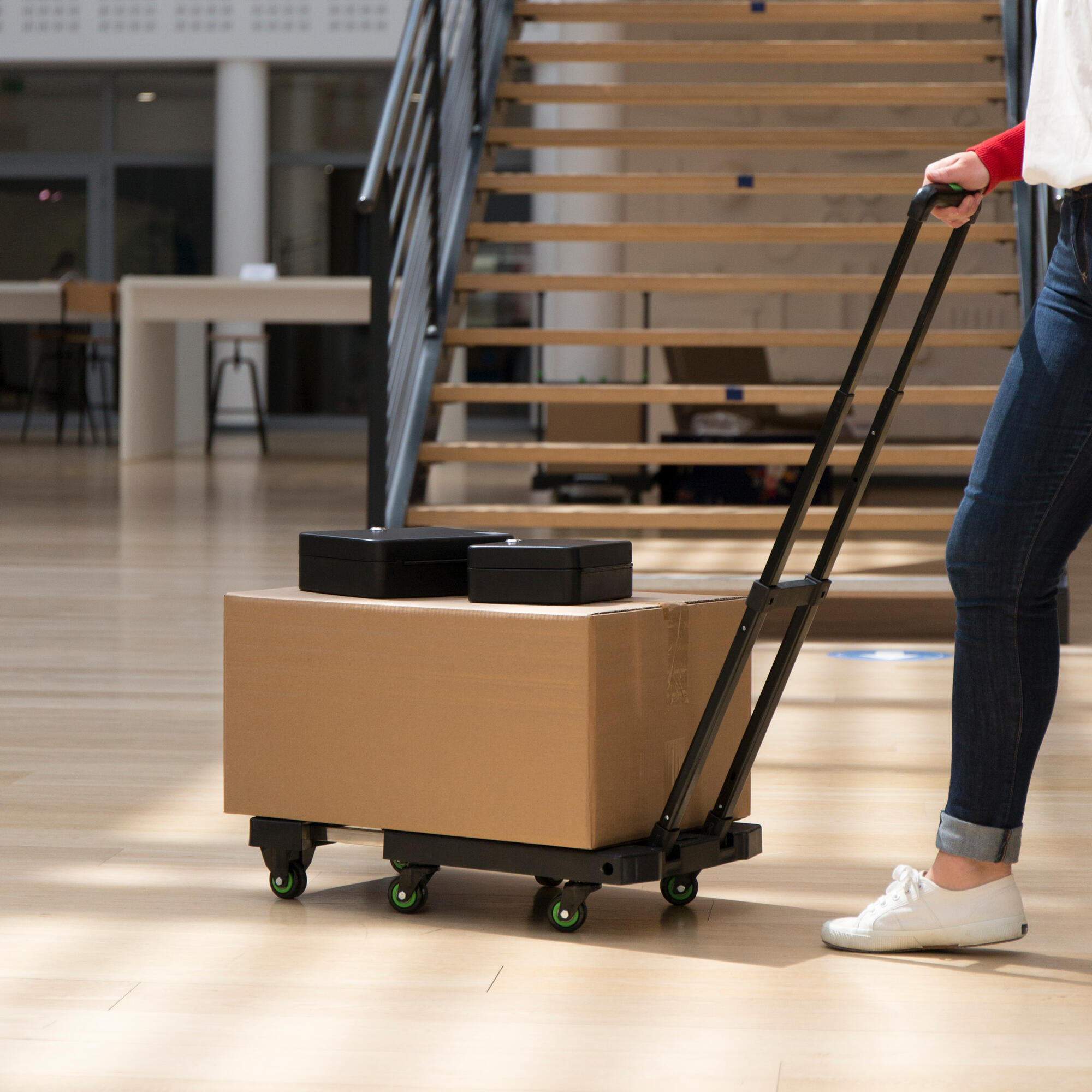 Chariot pliable STANDERS, charge garantie 70 kg - 5