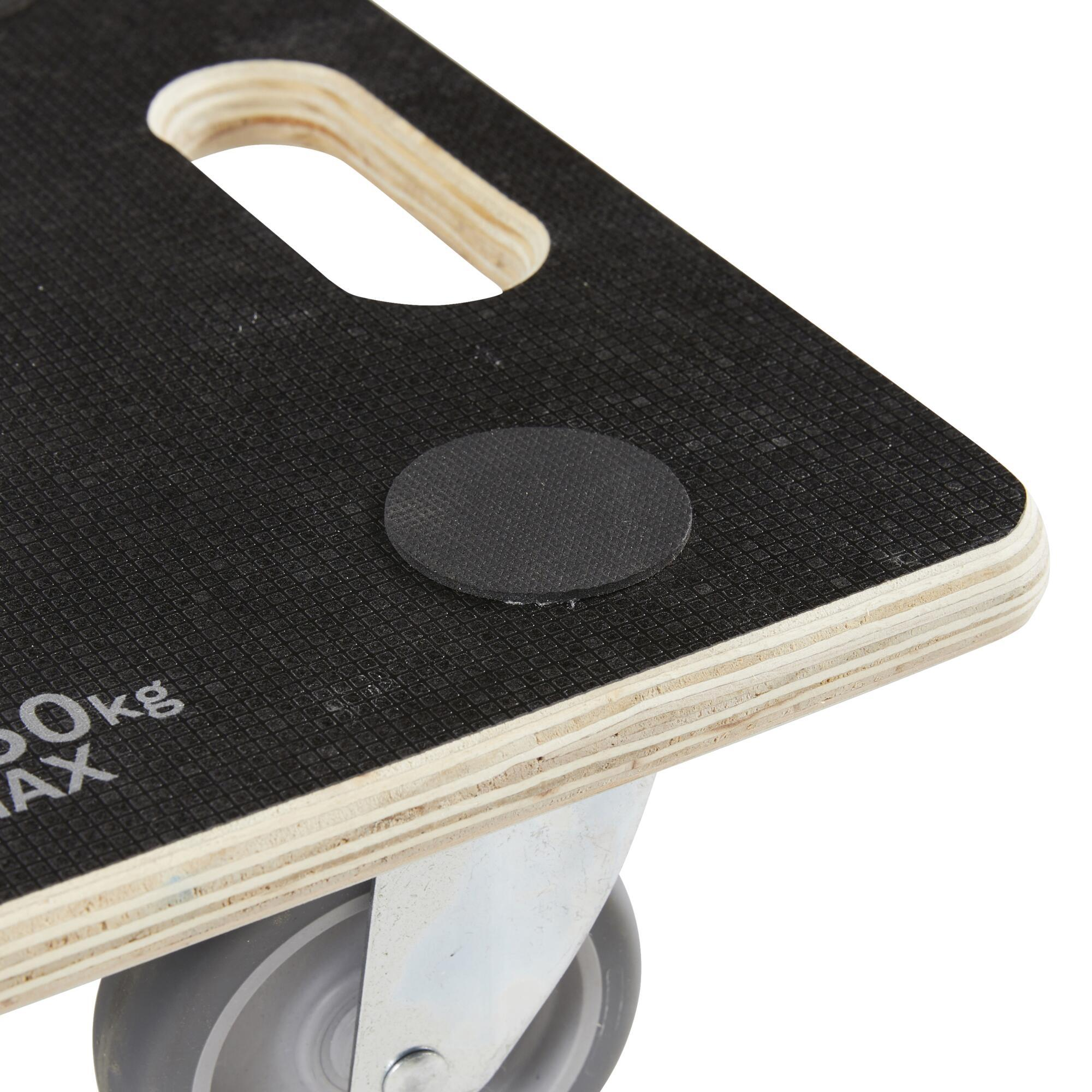 Suporte rodante 640X340X145MM 350KG 100MM - 6