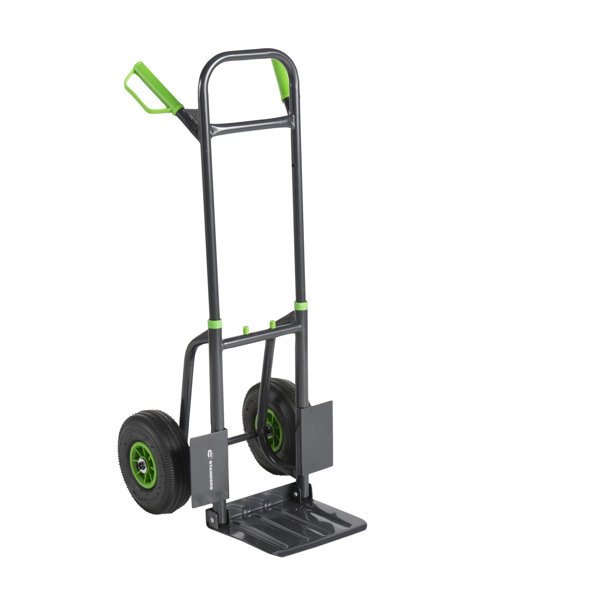 Carretilla rígida con ruedas inflable y 200 kg de carga máxima