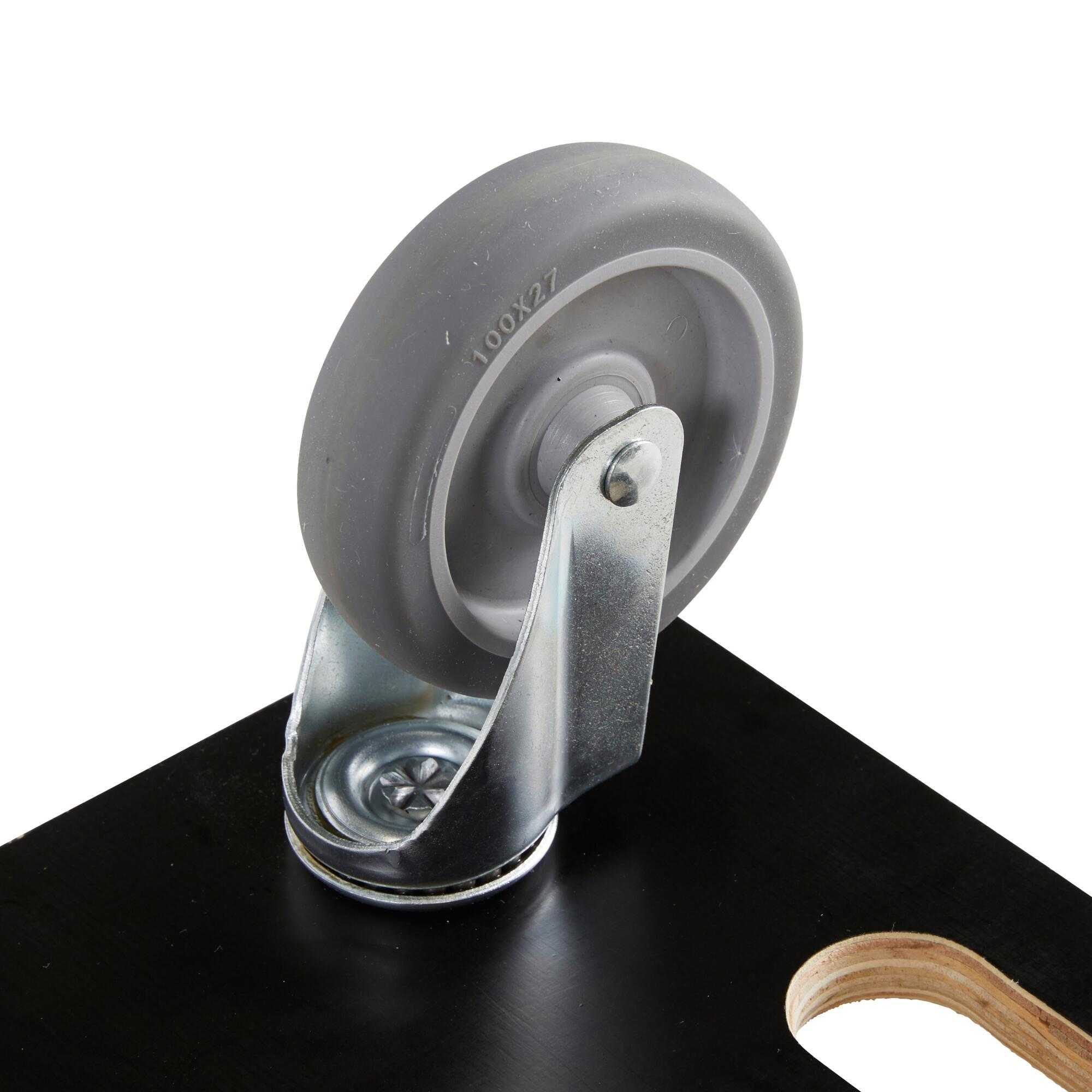 Suporte rodante 640X340X145MM 350KG 100MM - 10