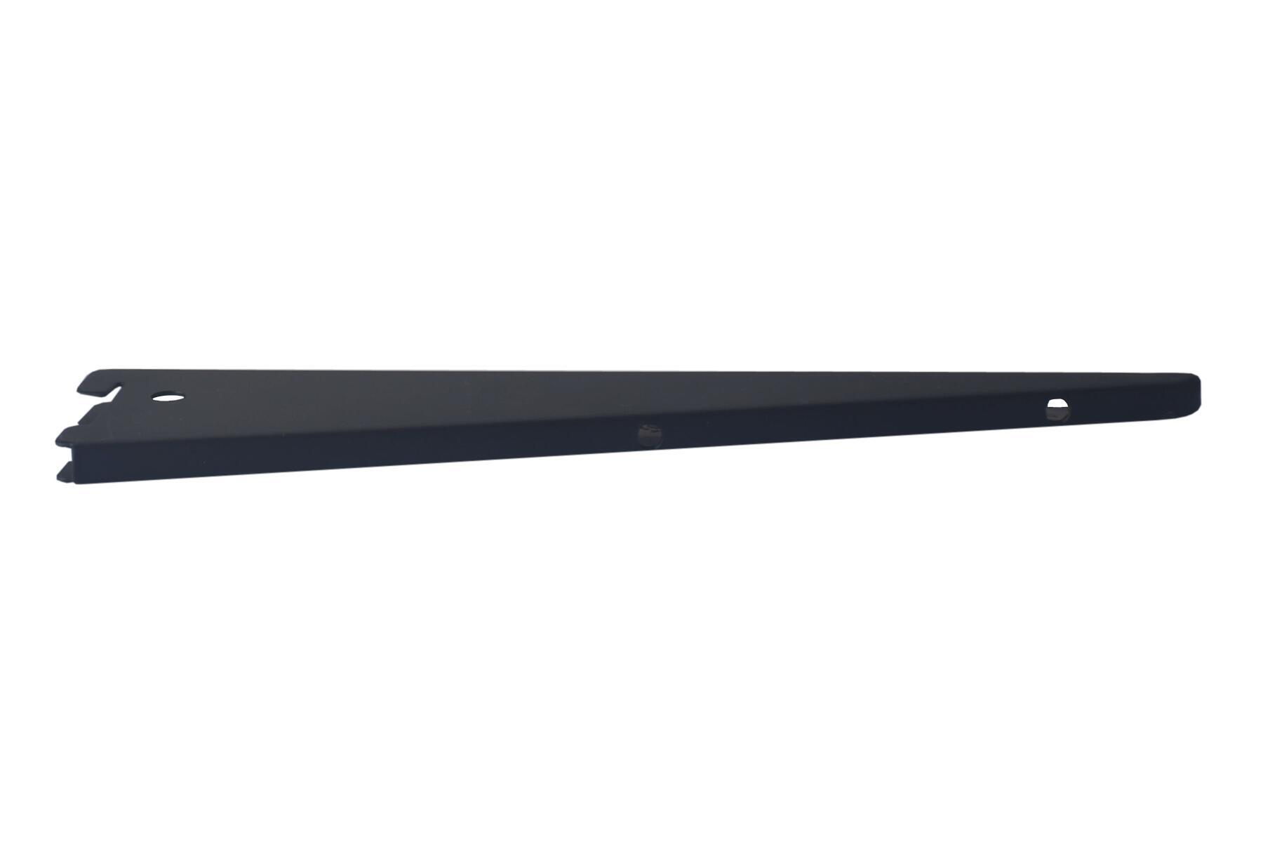 Console pour crémaillère double acier verni, P.27 cm entraxe 50 mm - 4