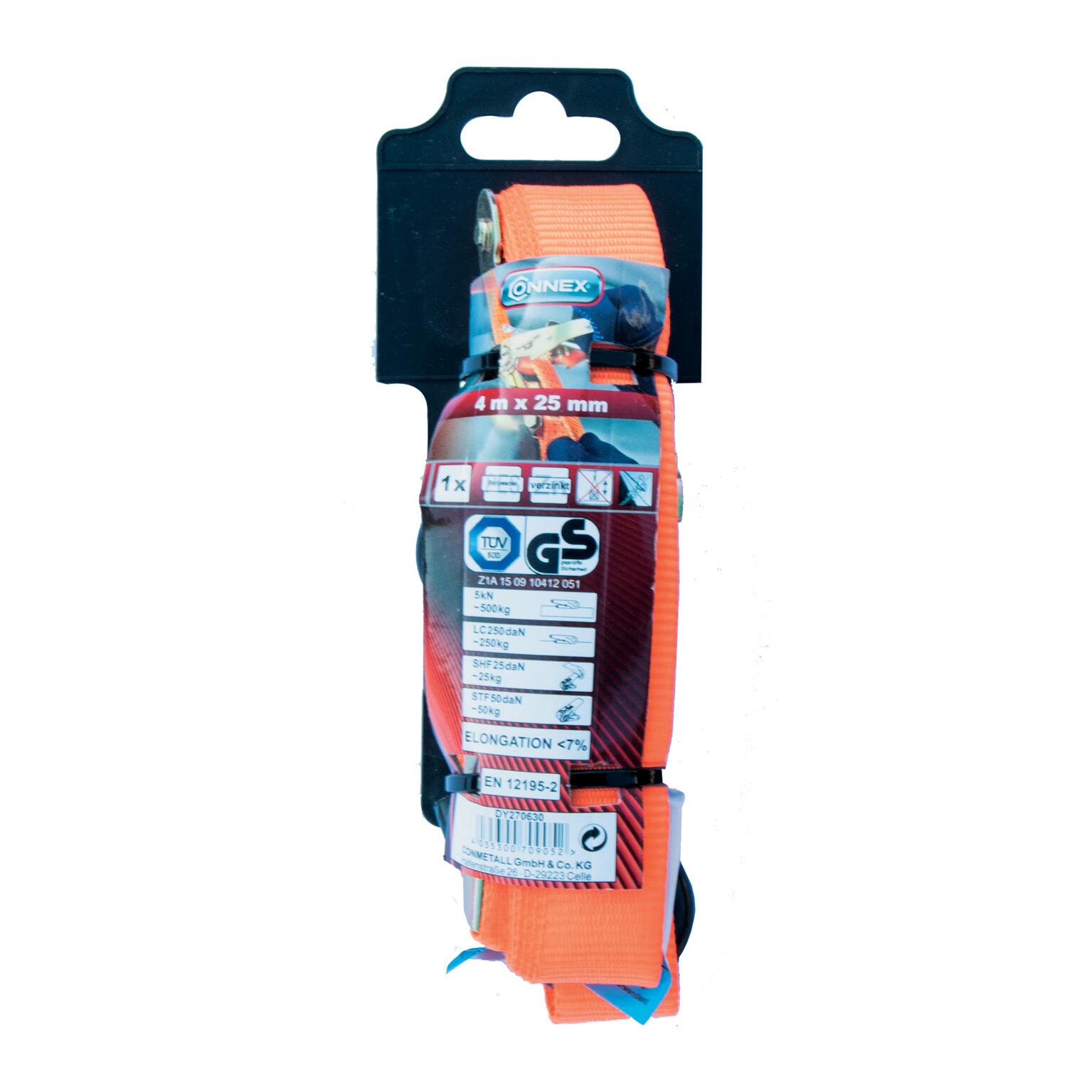 Cinghia di fissaggio STANDERS L 4.5 m x H 25 mm 2 pezzi - 2