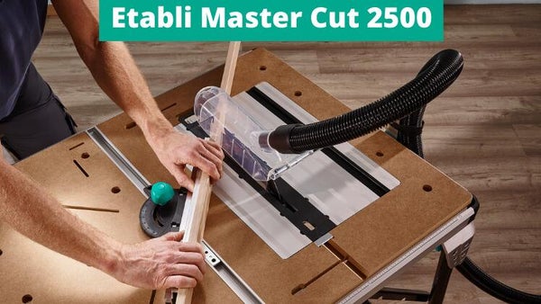 Etabli pliant de serrage pour machines Master750 ERGO WOLFCRAFT, 68x39cm