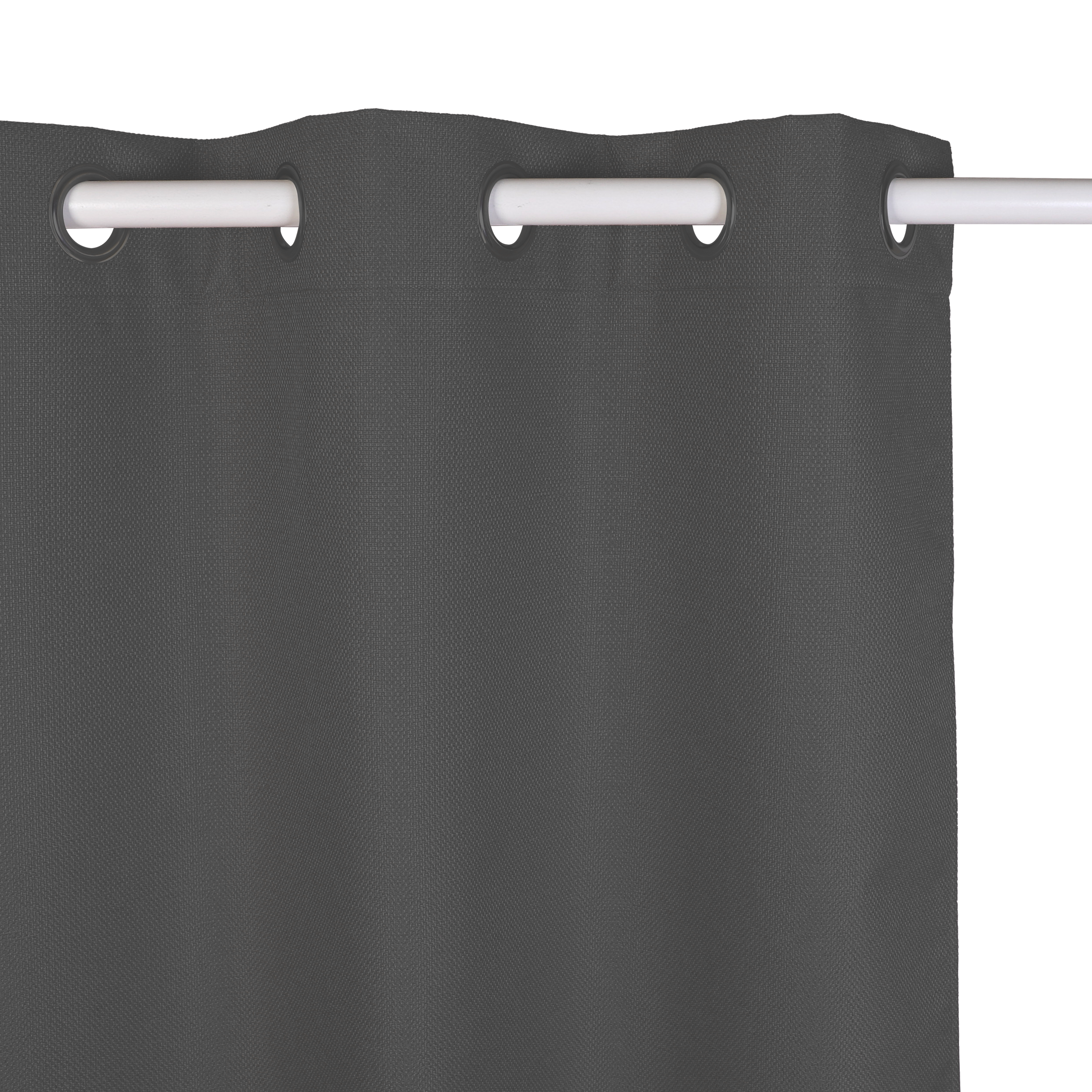Cortina opaca ollaos miami inspire liso gris moon de 140x280cm