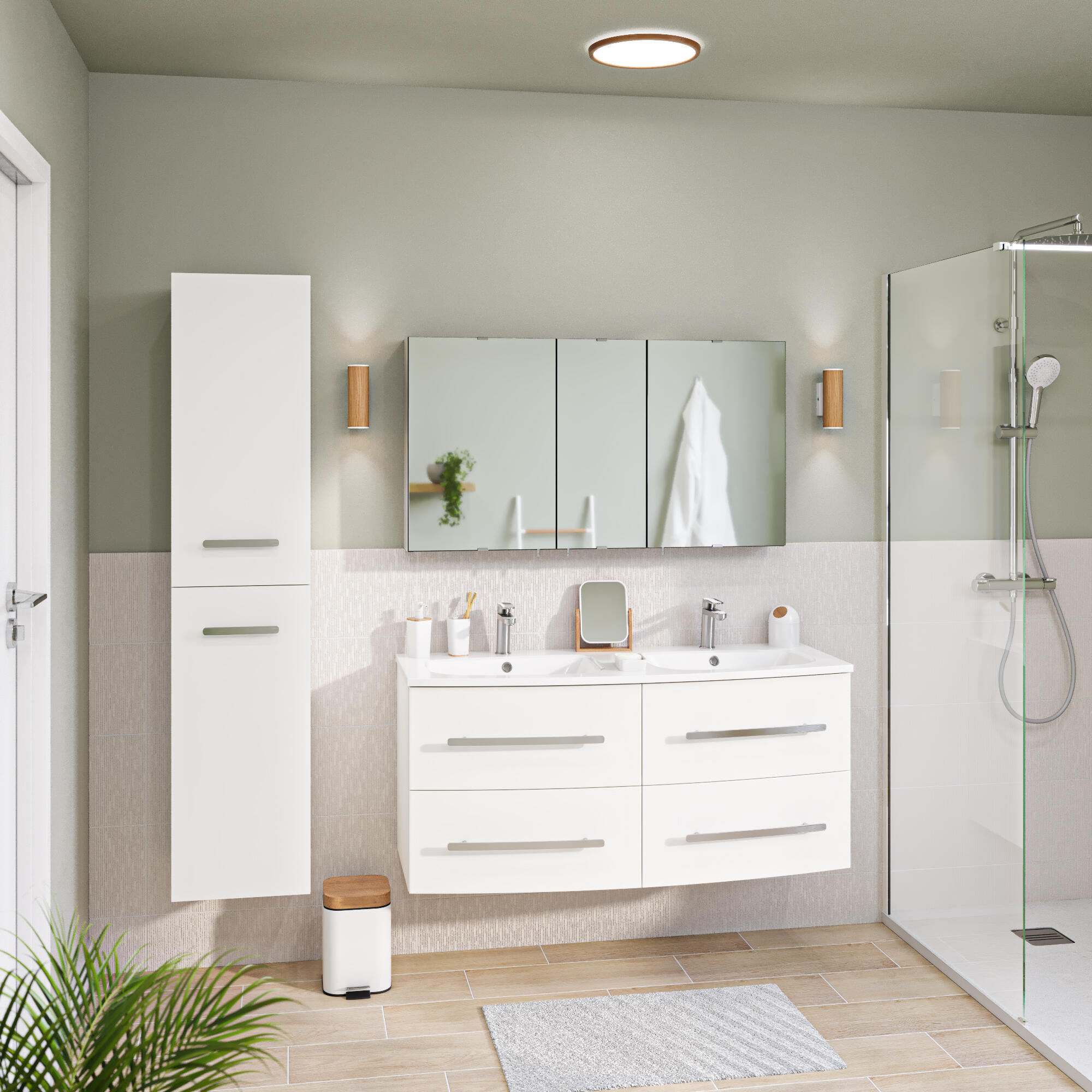 Torneira de lavatório ICONE CROMADA - 12