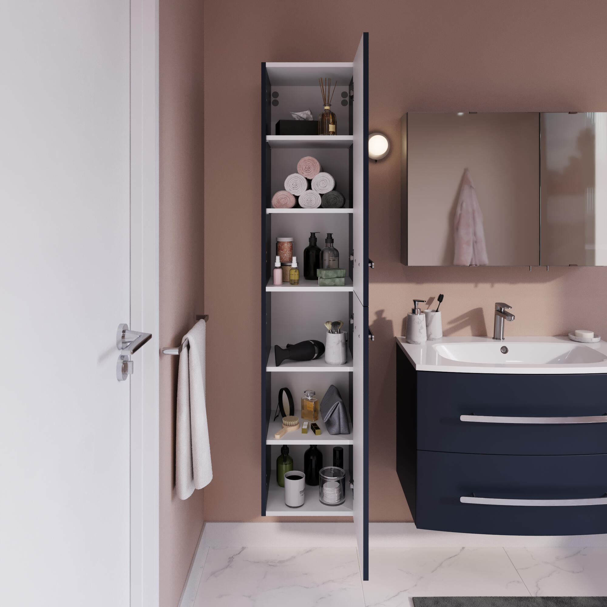 Torneira de lavatório ICONE CROMADA - 5