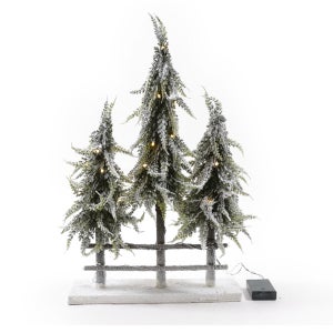 30 Mini Alberi Di Natale Artificiali In Sisal Con Base In Legno - 4-12 Cm, Colori Misti (verde, Oro, Argento) Per Decorazioni Tavola E Centrotavola