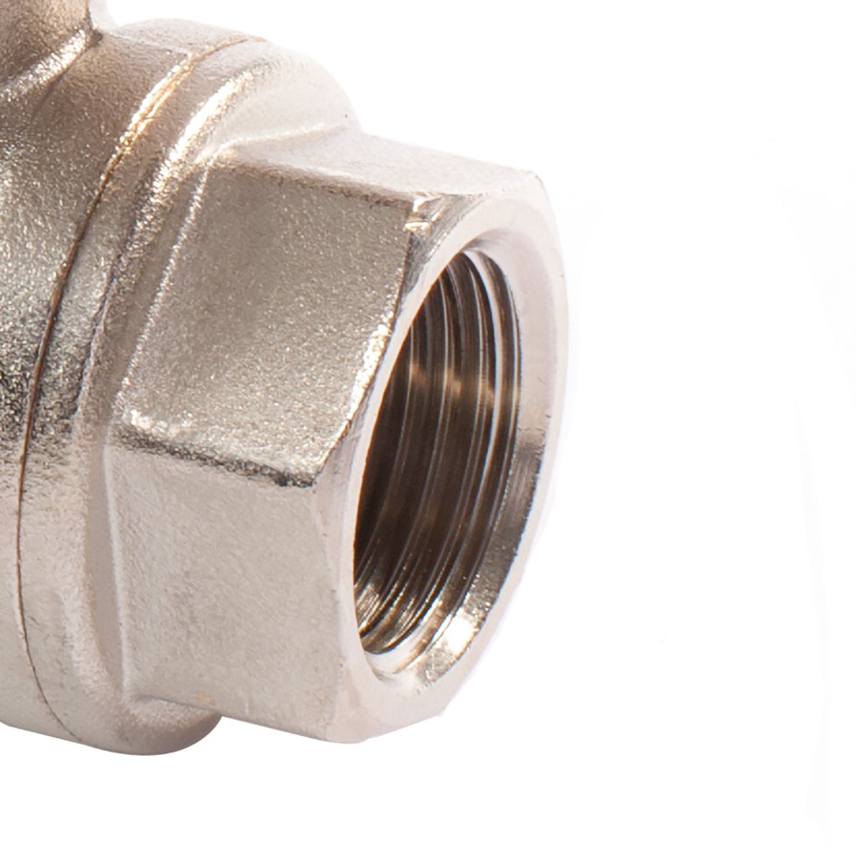 Valvola di chiusura a sfera per acqua in ottone F1/2