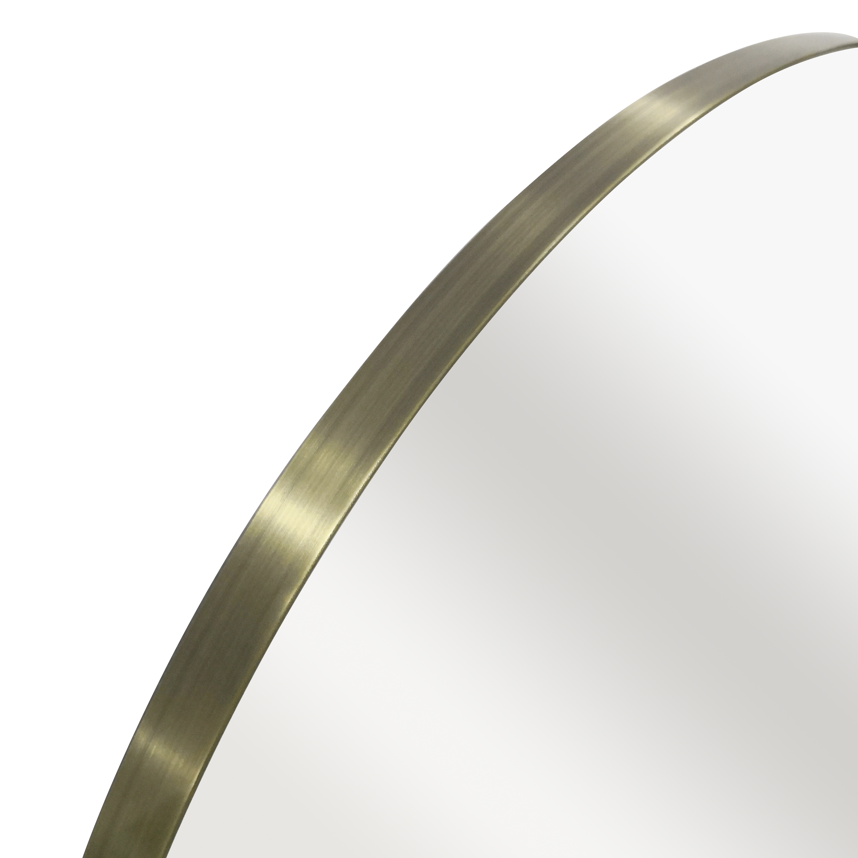 Specchio GLAM tondo in metallo dorato Ø 61 cm INSPIRE - 28