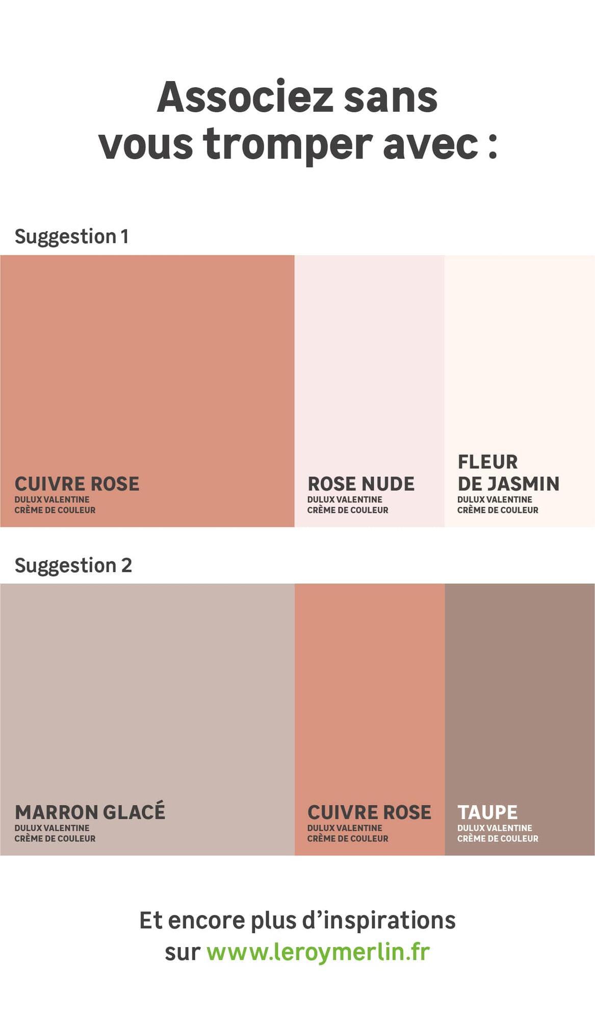 peinture cuivre rose peinture rose gold comment peindre un mur rose cuivre, avec quoi associer la couleur rose gold dans son intérieur.  - 4