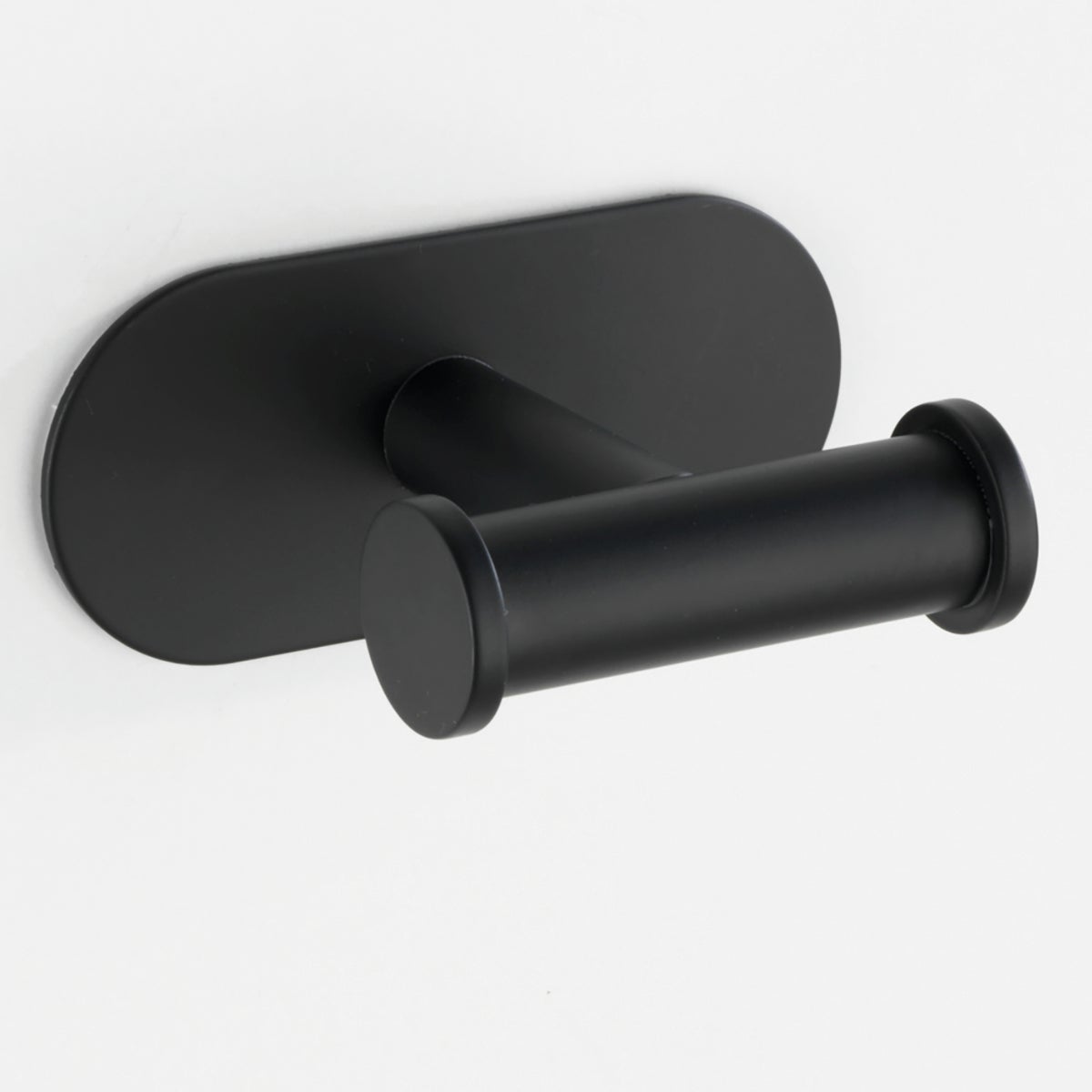 Gancio adesivo WENKO Appendiabiti doppio Orea in inox  nero 2 ganci H45 X L65 mm  portata max 10 Kg - 5