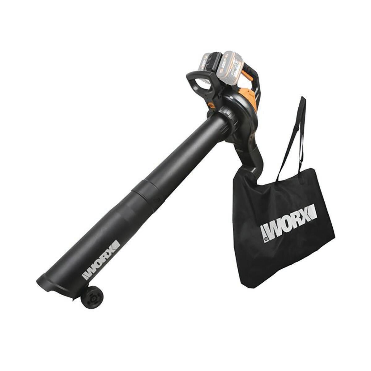 Soffiatore aspiratore trituratore WORX Powershare WG583E.9 , 40 V batteria non inclusa - 8