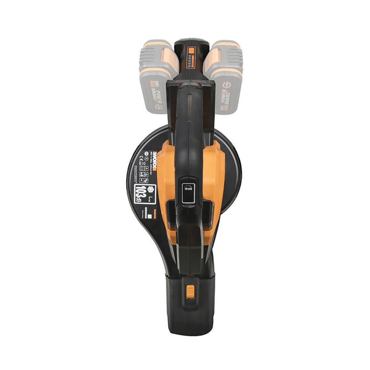 Soffiatore aspiratore trituratore WORX Powershare WG583E.9 , 40 V batteria non inclusa - 7