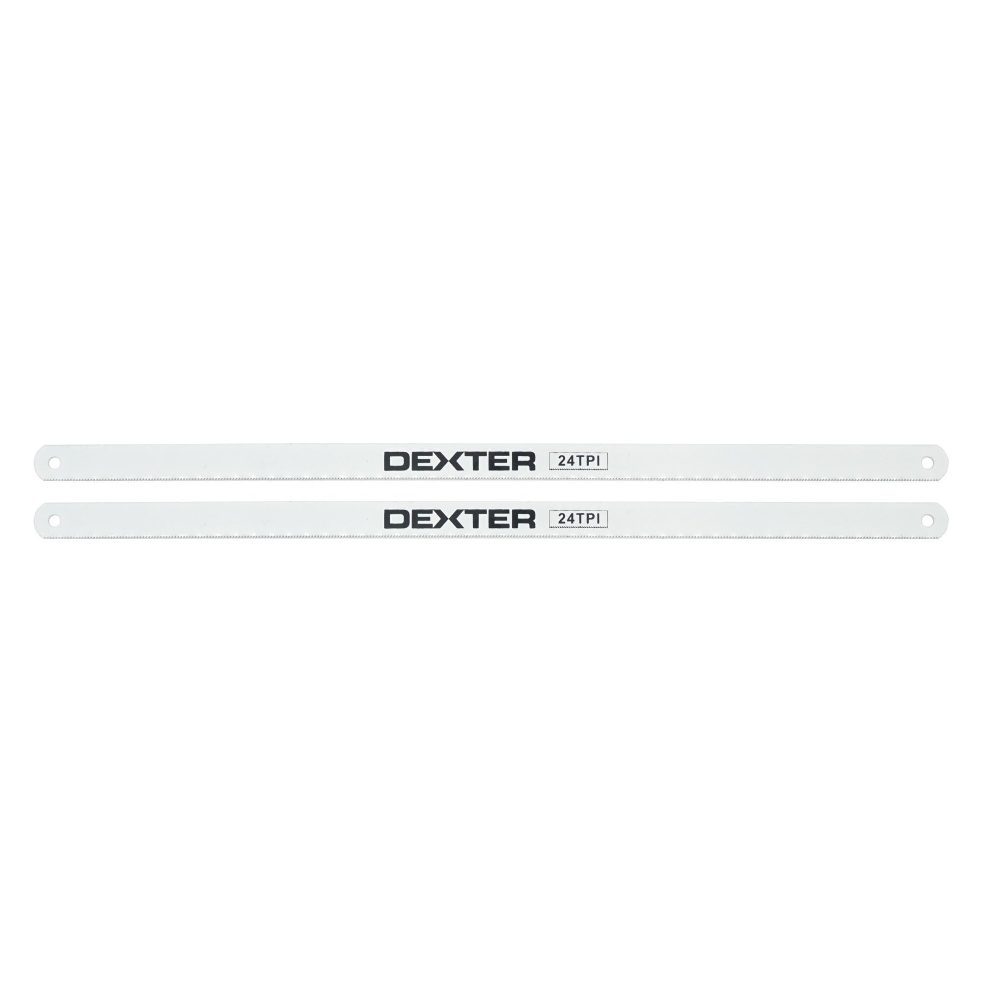 2 Lame per seghetto DEXTER  in acciaio 24 denti  L 314 mm - 3