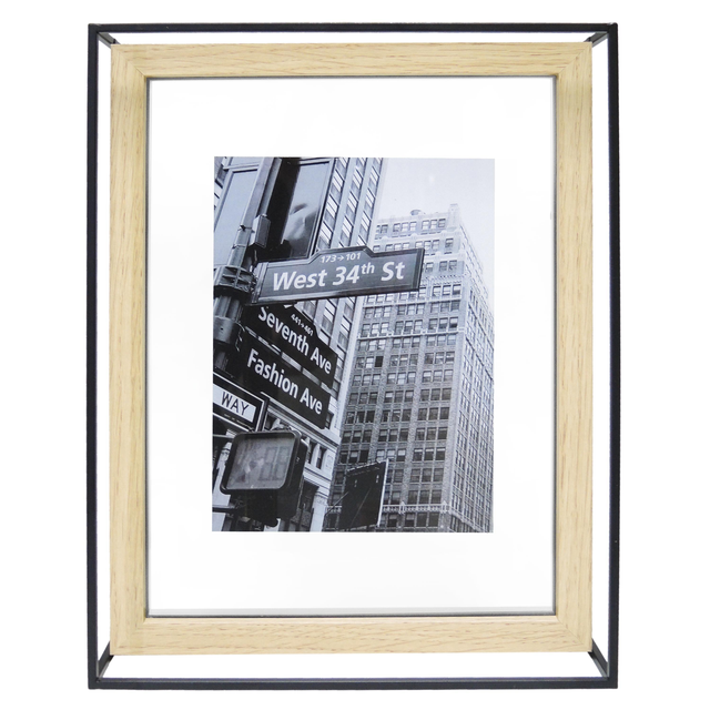 Cadre Facto, H.18 x l.13 cm chêne, INSPIRE