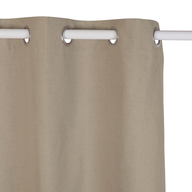 Rideau occultant, Aleyna, beige H.280 x l.140 cm INSPIRE