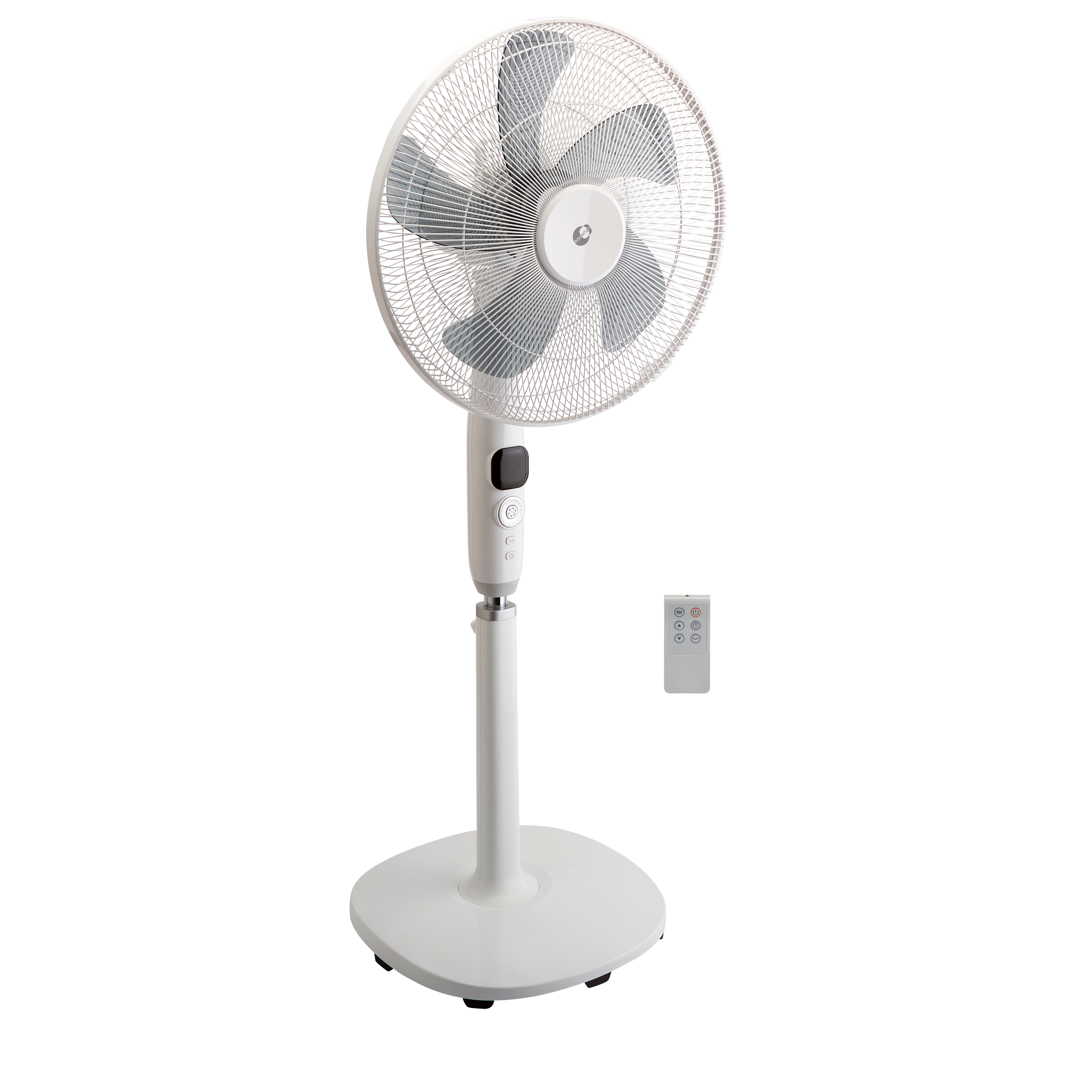 Ventilateur sur pied, EQUATION, Silent blanc 25 W, D40 cm - 3