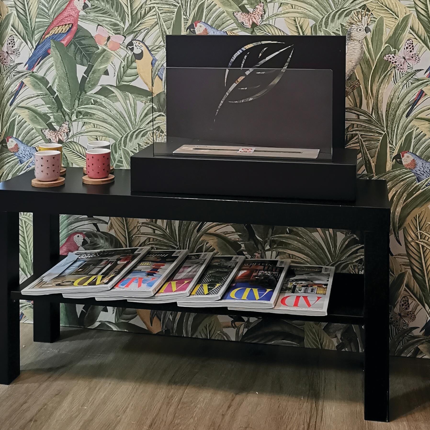 Caminetto a bioetanolo Maya 1.3 L nero - 3