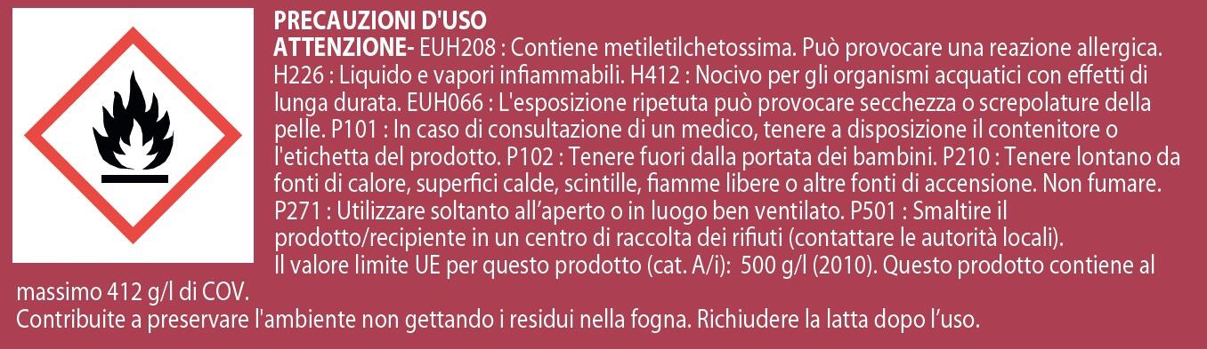 Smalto per pavimenti interni con solvente V33 grigio scuro lucido 0.5 L - 9
