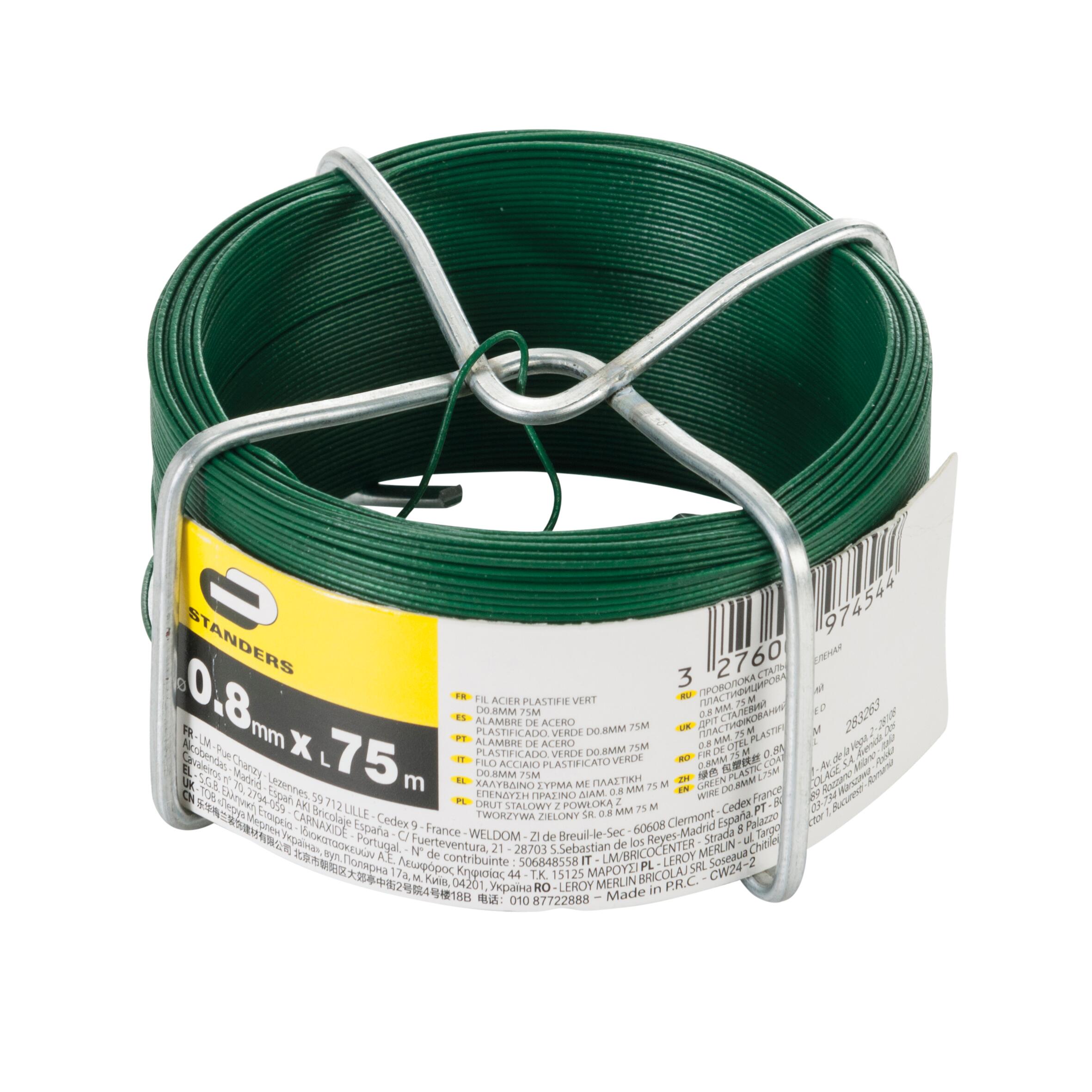 Filo in acciaio STANDERS Ø 0.8 mm x L 75 m - 4