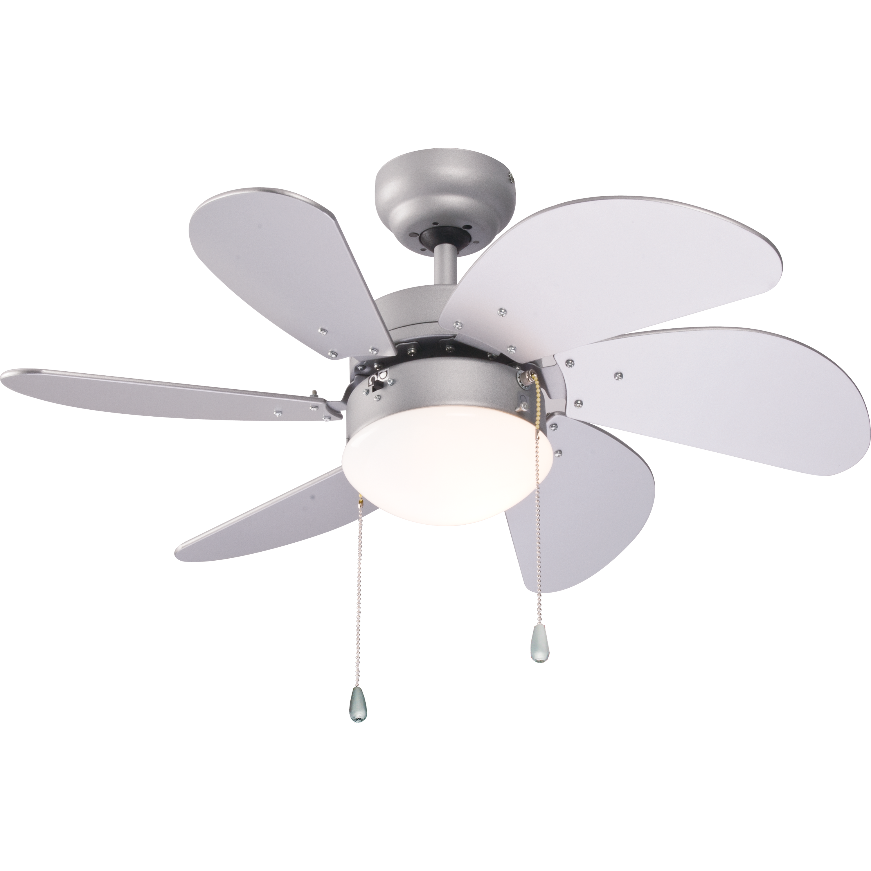 Ventilador de techo con luz motor ac inspire tenerife gris 76 cm