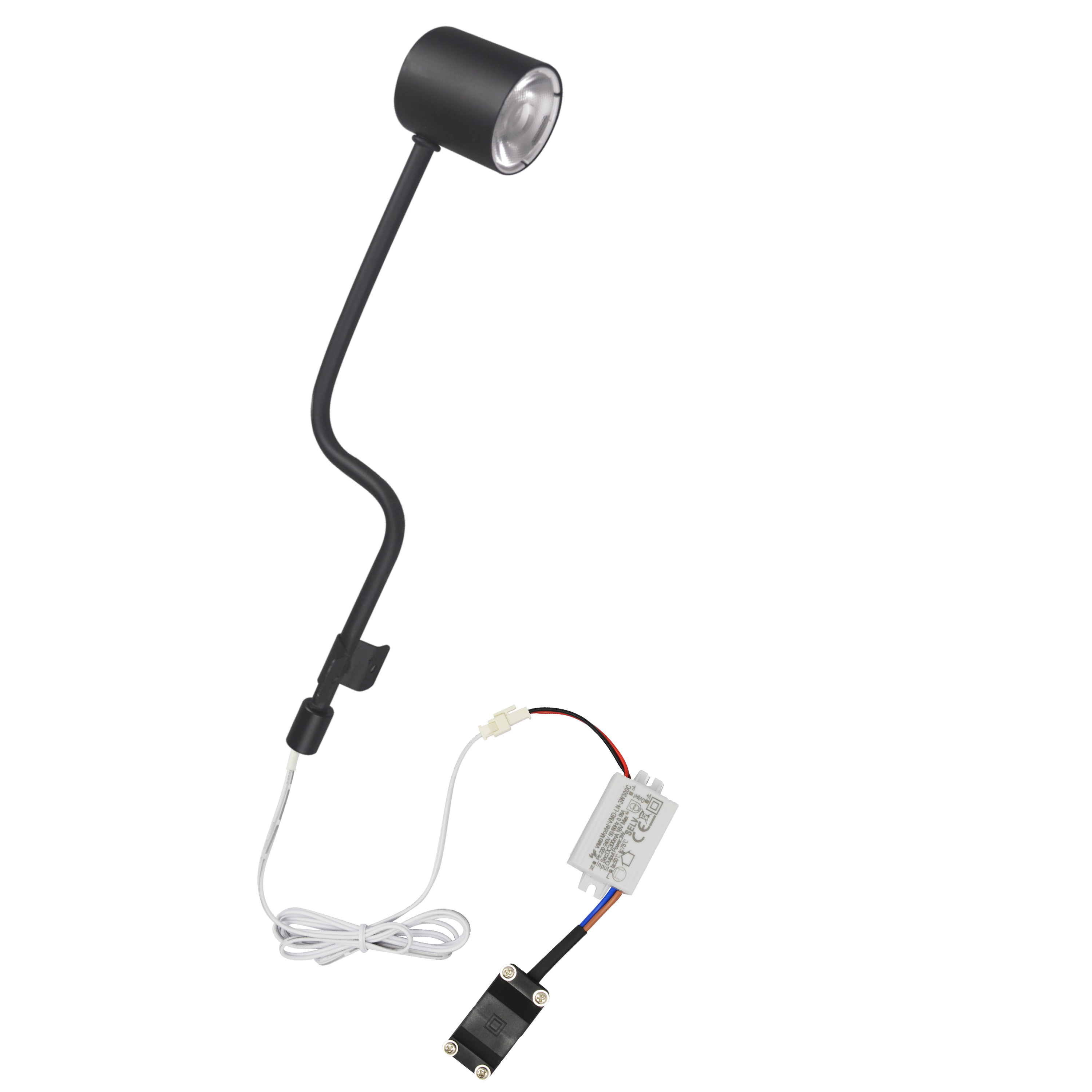 Lampka LED Sveva czarna IP20 380 lm Inspire