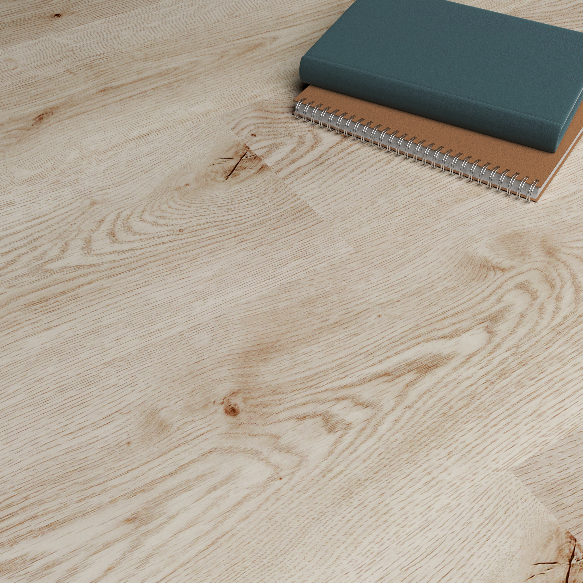 Lame PVC clipsable intenso ARTENS Carlingford bois naturel - 4