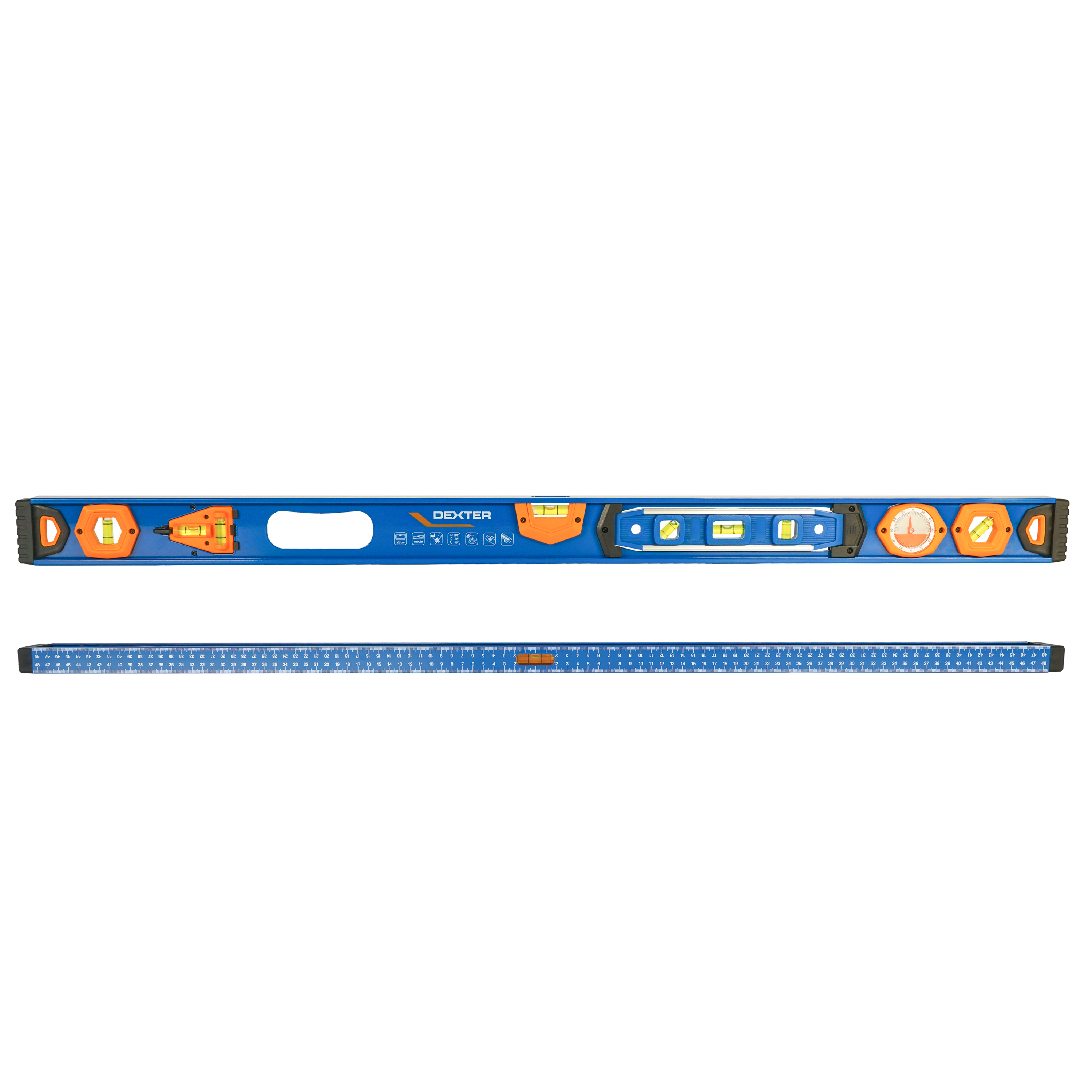 Niveau 3 fioles DEXTER, L 180 cm - 8