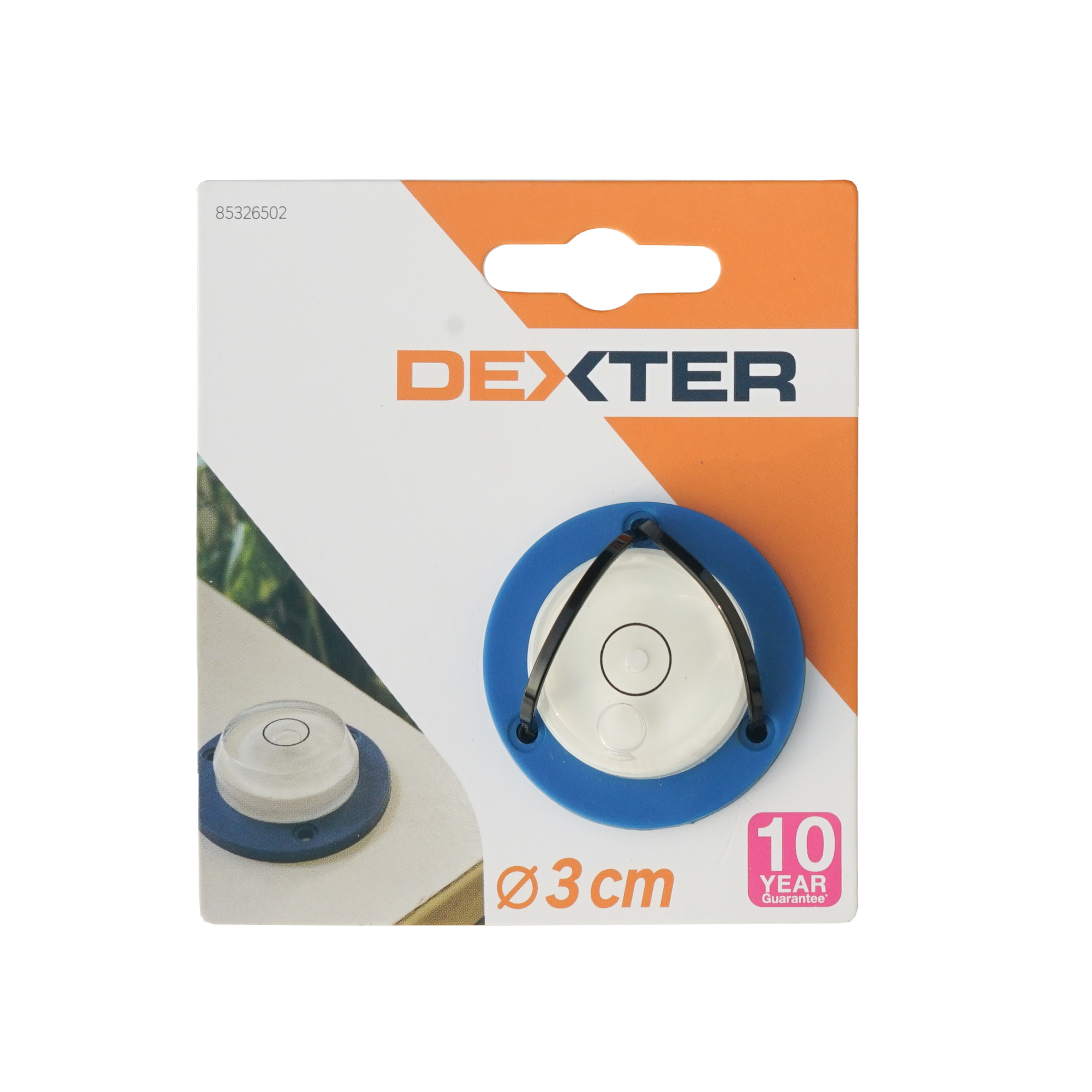 Poziomica z pęcherzykiem okrągła 30 mm DEXTER - 5
